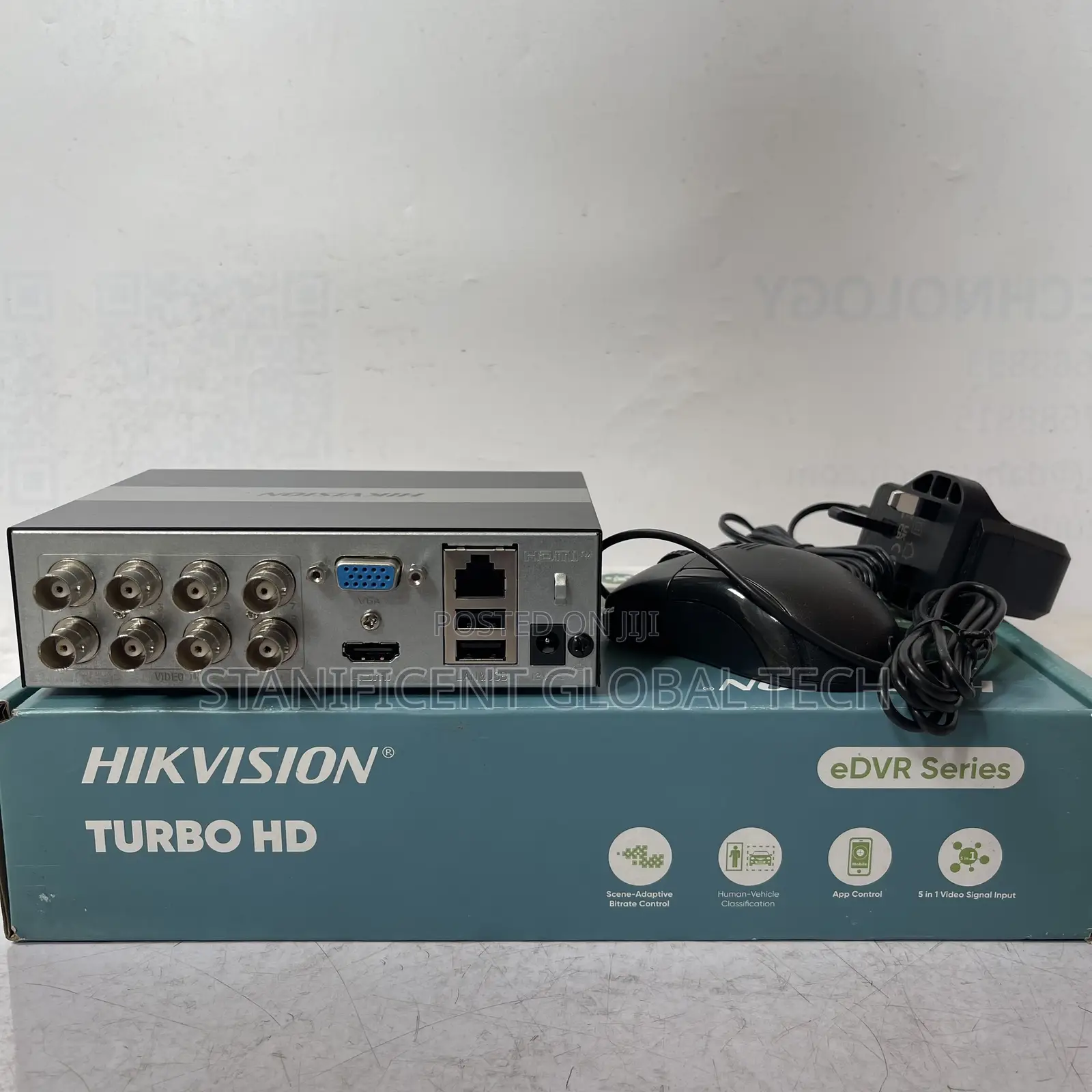 Hikvision 2mp 8ch Audio E-dvr (With Inbuilt 480gb Ssd)