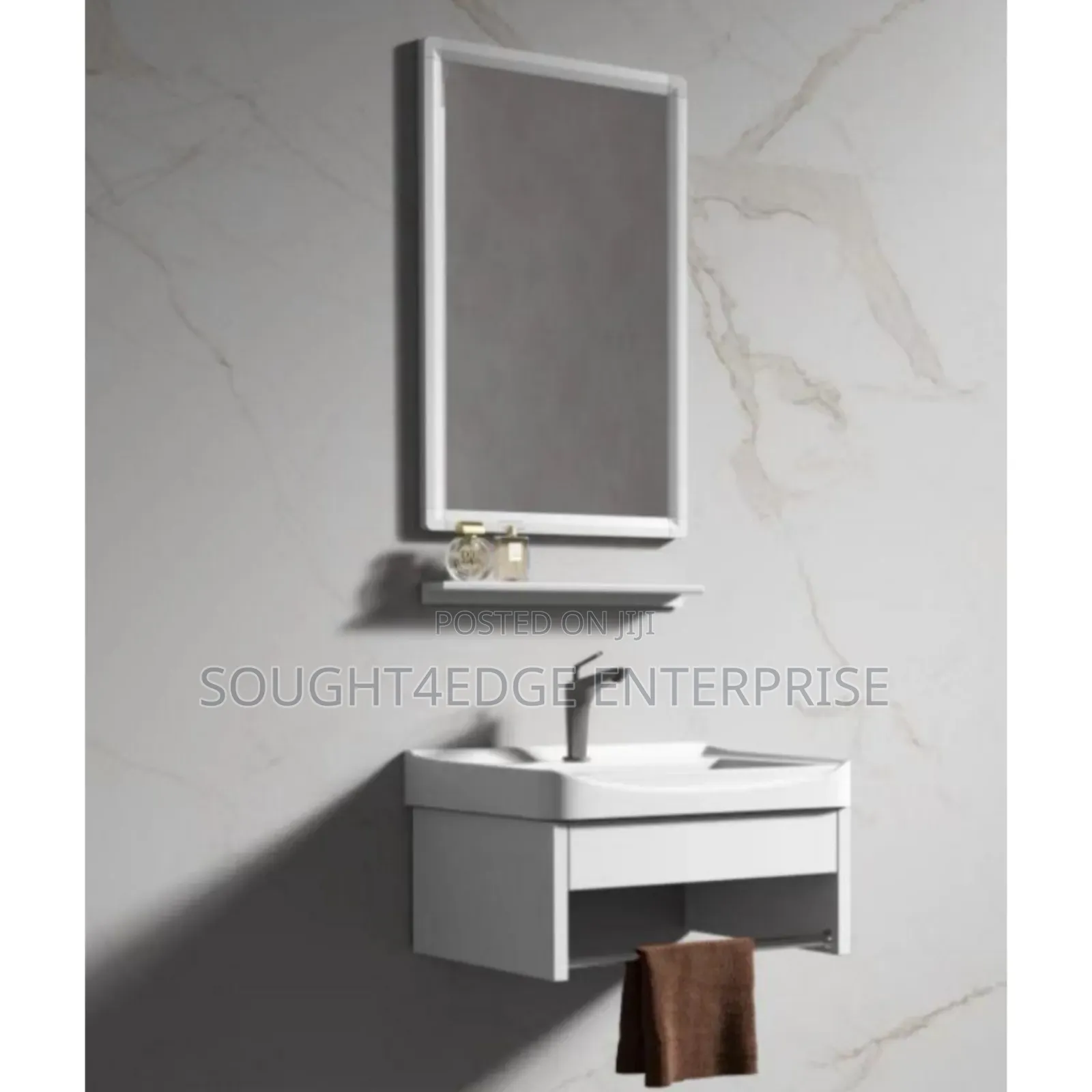 Suspended Water Basin Cabinet Complete Set