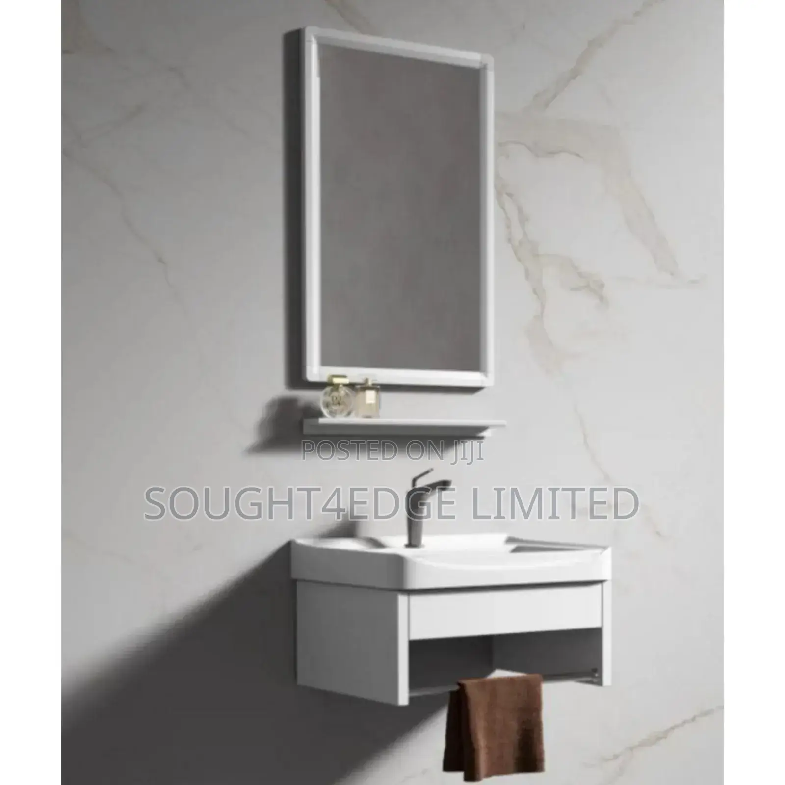Suspended Water Basin Cabinet Complete Set