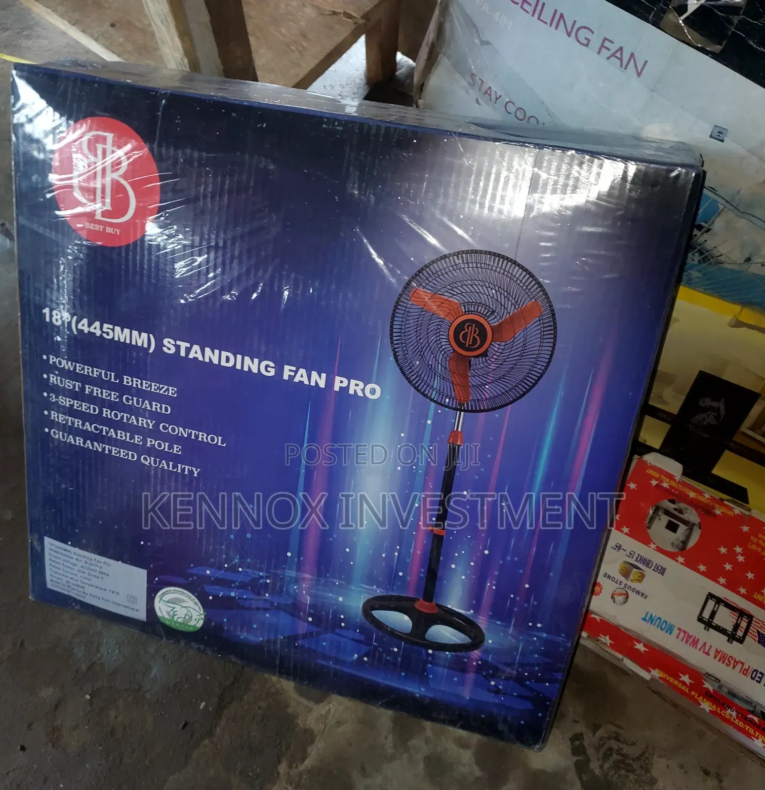 Best Selling Bb Copper Standing Fan