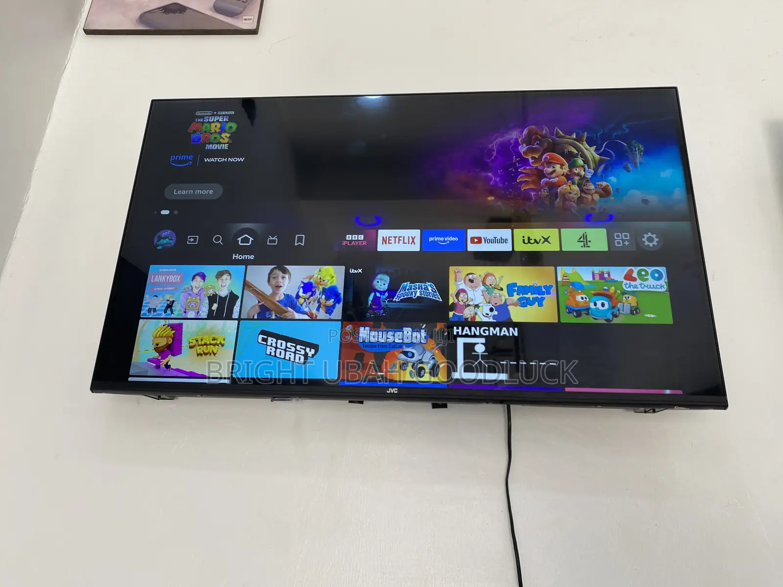 JVC Fired 40 Inches Smart Tv Air Play Bluetooth