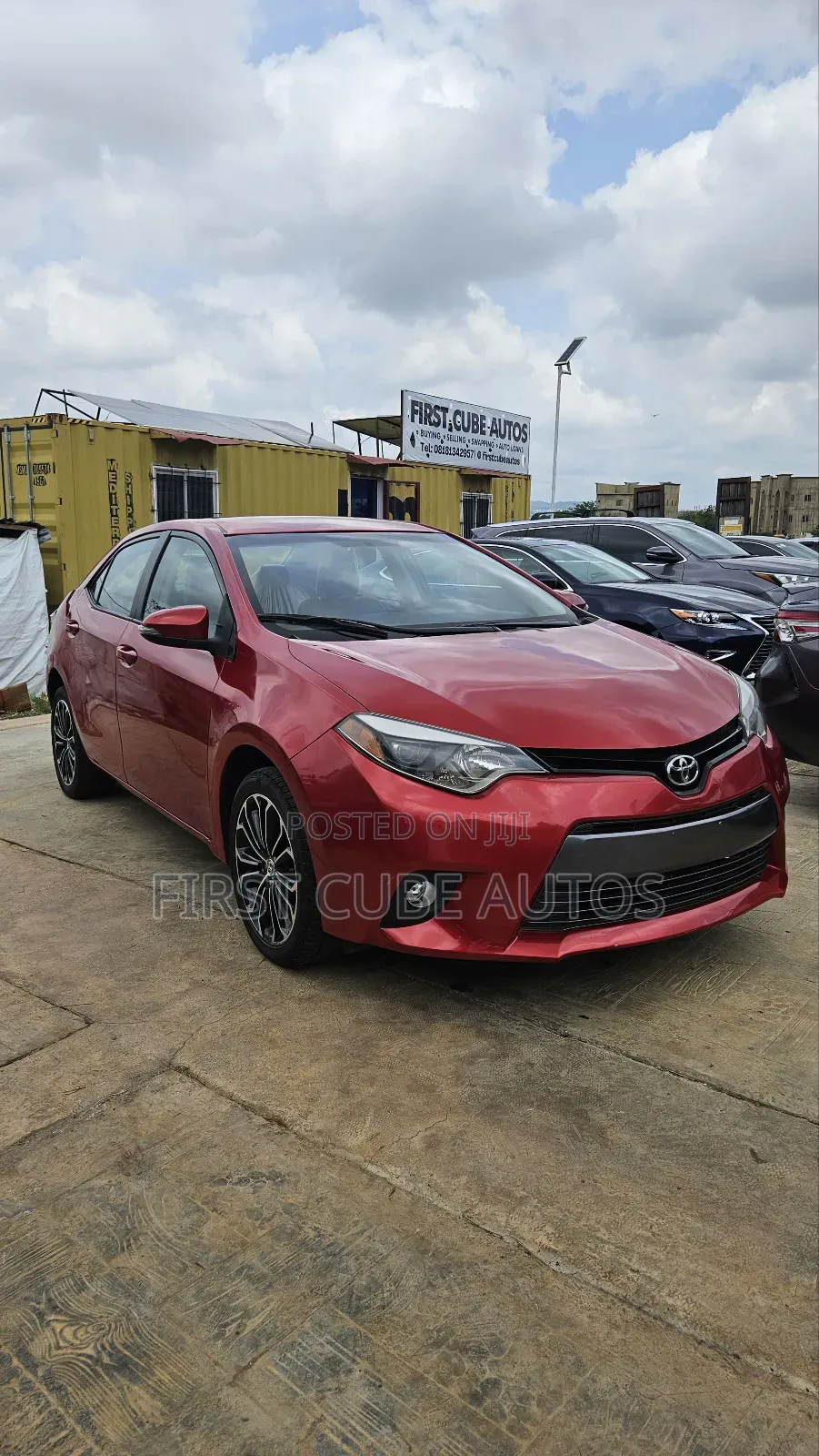 Toyota Corolla S 4dr Sedan (1.8L 4cyl CVT) 2015 Red