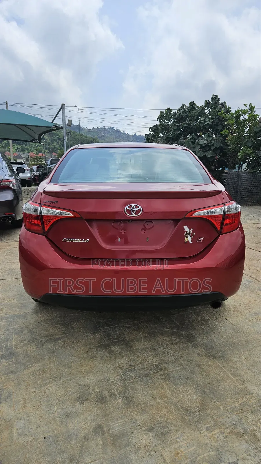 Toyota Corolla S 4dr Sedan (1.8L 4cyl CVT) 2015 Red