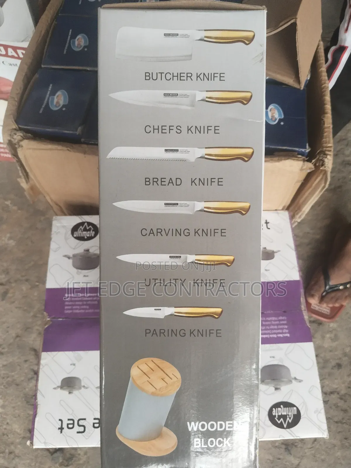 Stainless Set of Knives