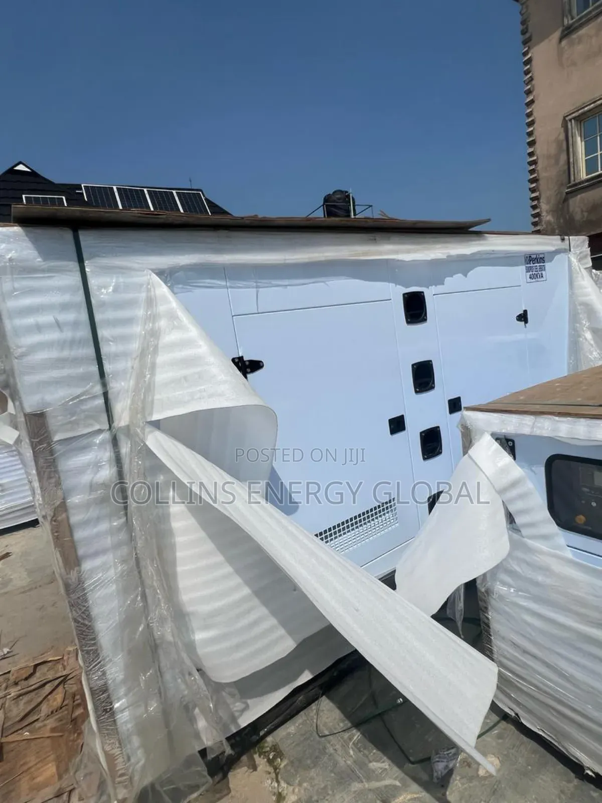 400 Kva Uk Perkins Soundproof Copper Coil Generator