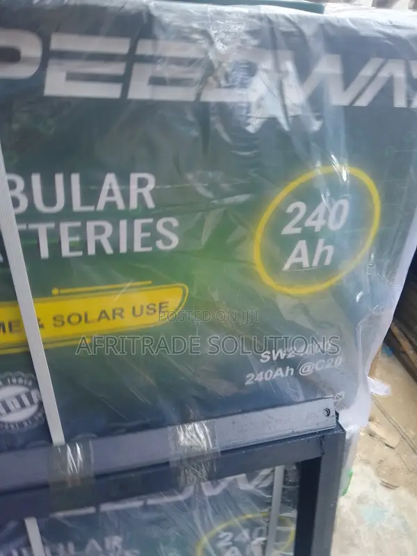 Speedway Tubular Solar Battery 240ah – Long-Lasting Power