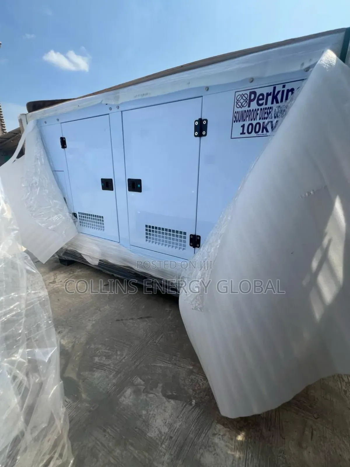 100 Kva Uk Perkins Soundproof Copper Coil Generator