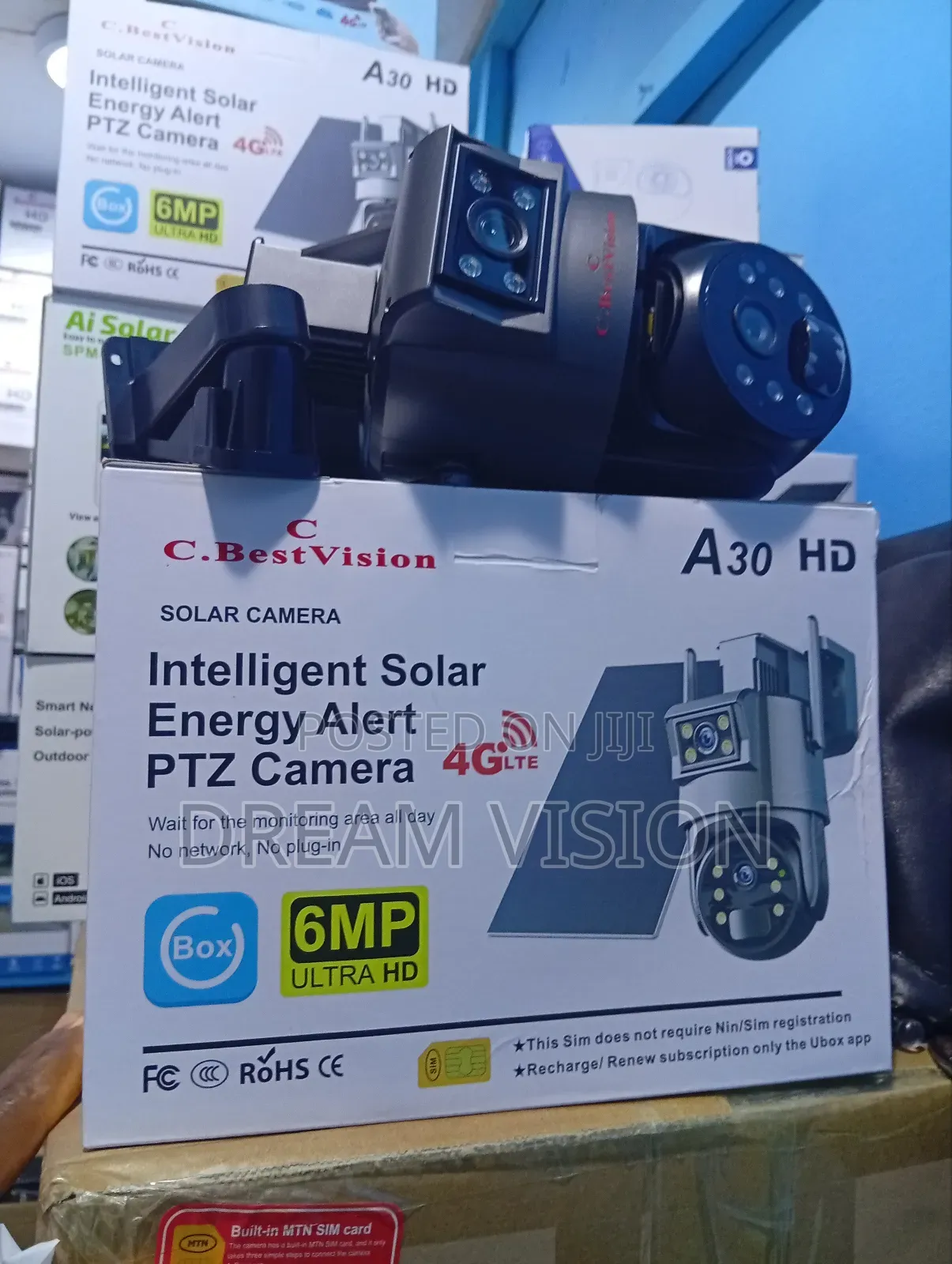 A30 Ubox Solar Smart Camera