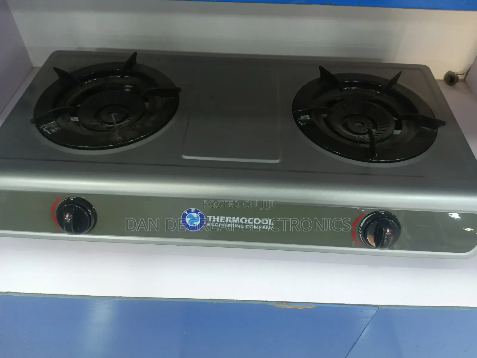 Haier Thermocool Tec 2 Burner Teflon Table Gas Cooker