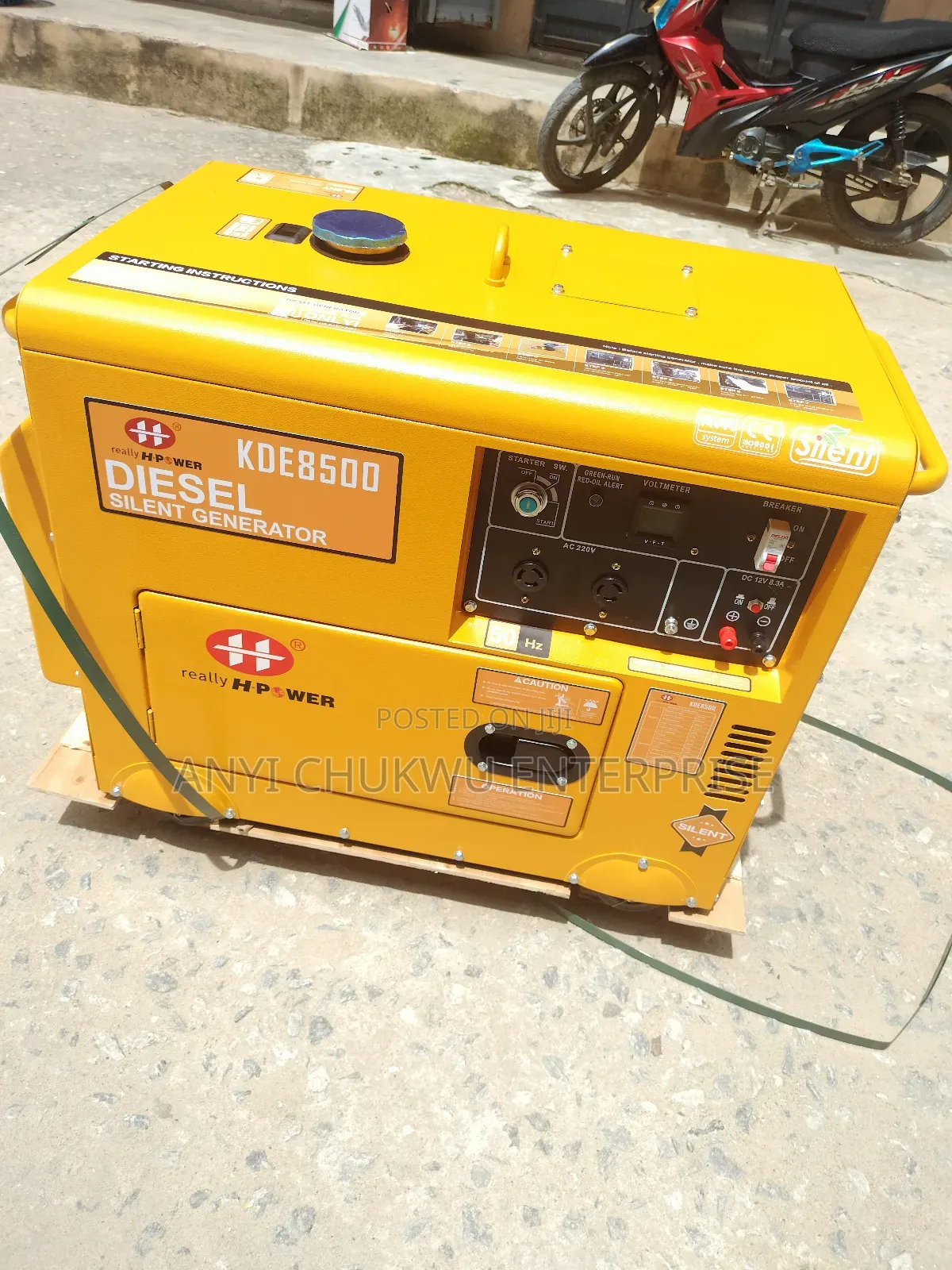 New Brand H Power Diesel Soundproof Generator