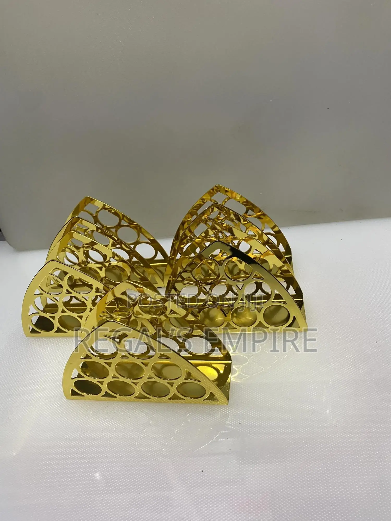 Setvi Quality Gold Serviette Holder