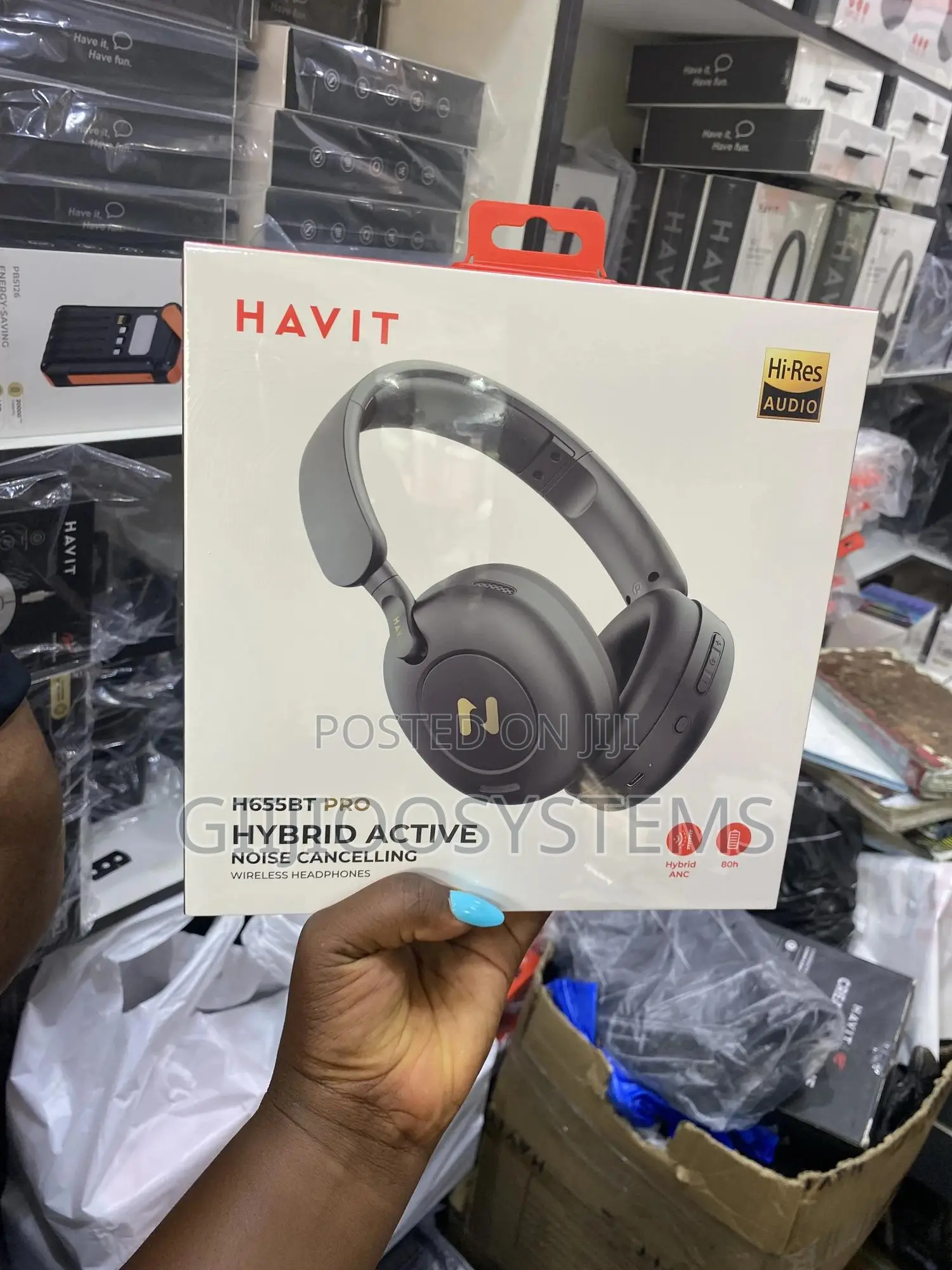 Havit H655bt Pro Anc Wireless Noise Cancelling Headphones
