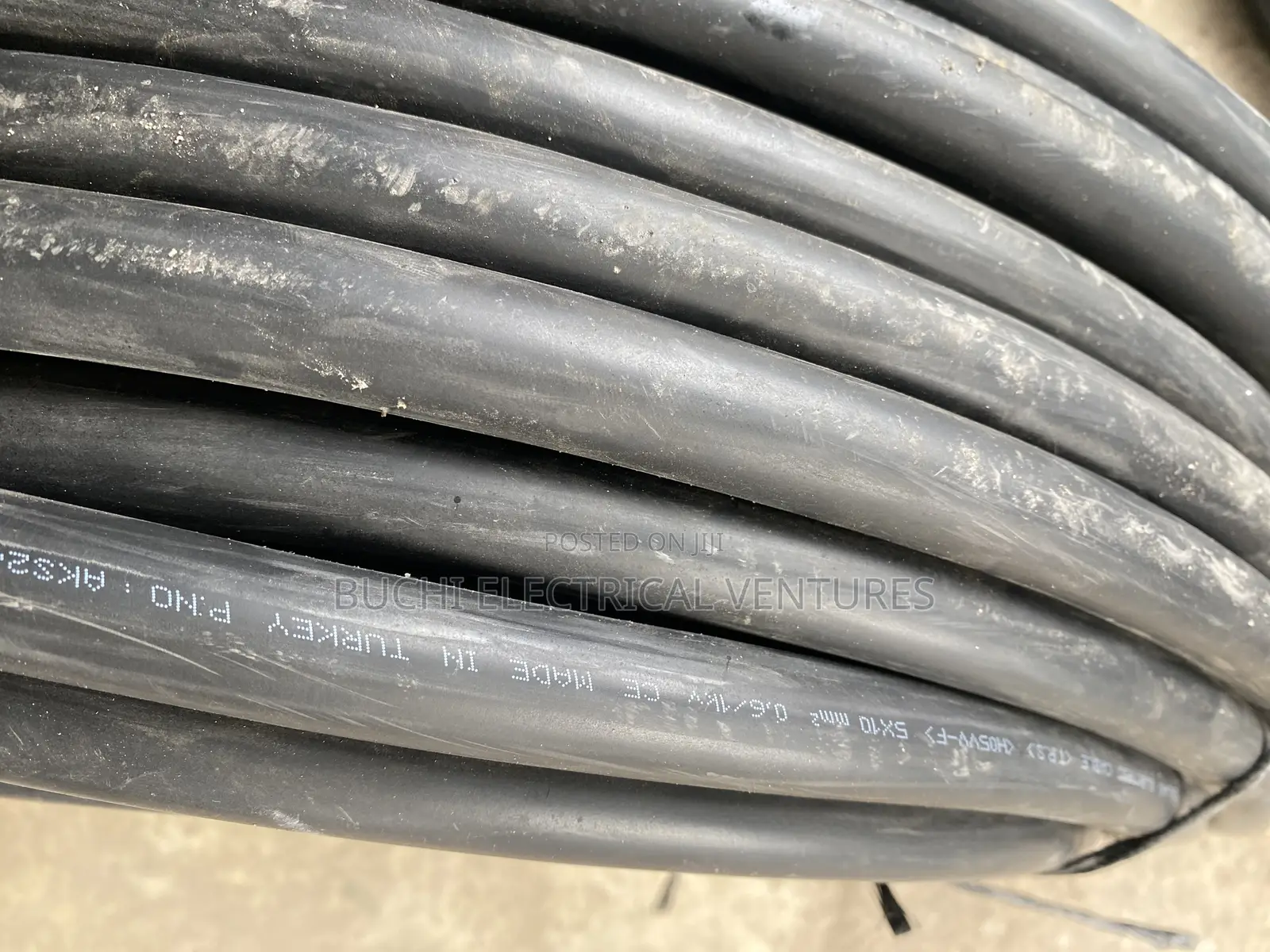 10mm 5core Flexible Cable