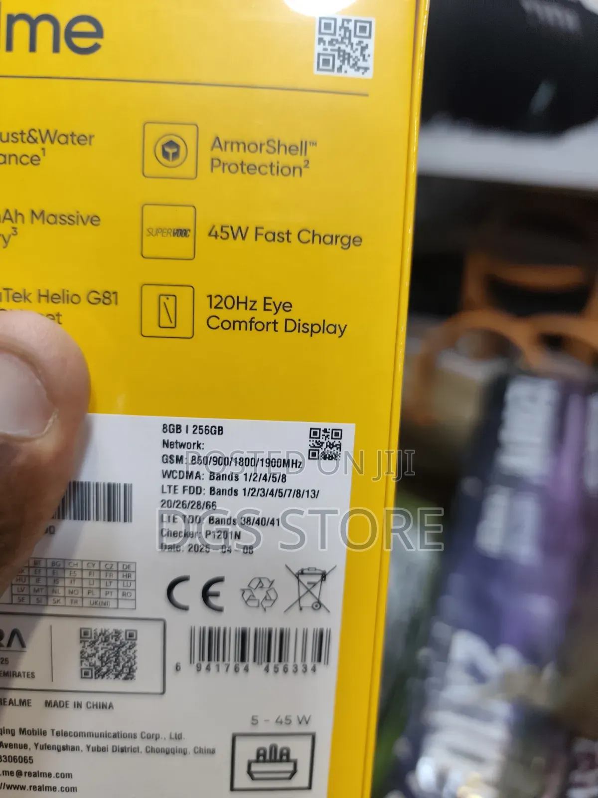 New Realme C75 256 GB Black
