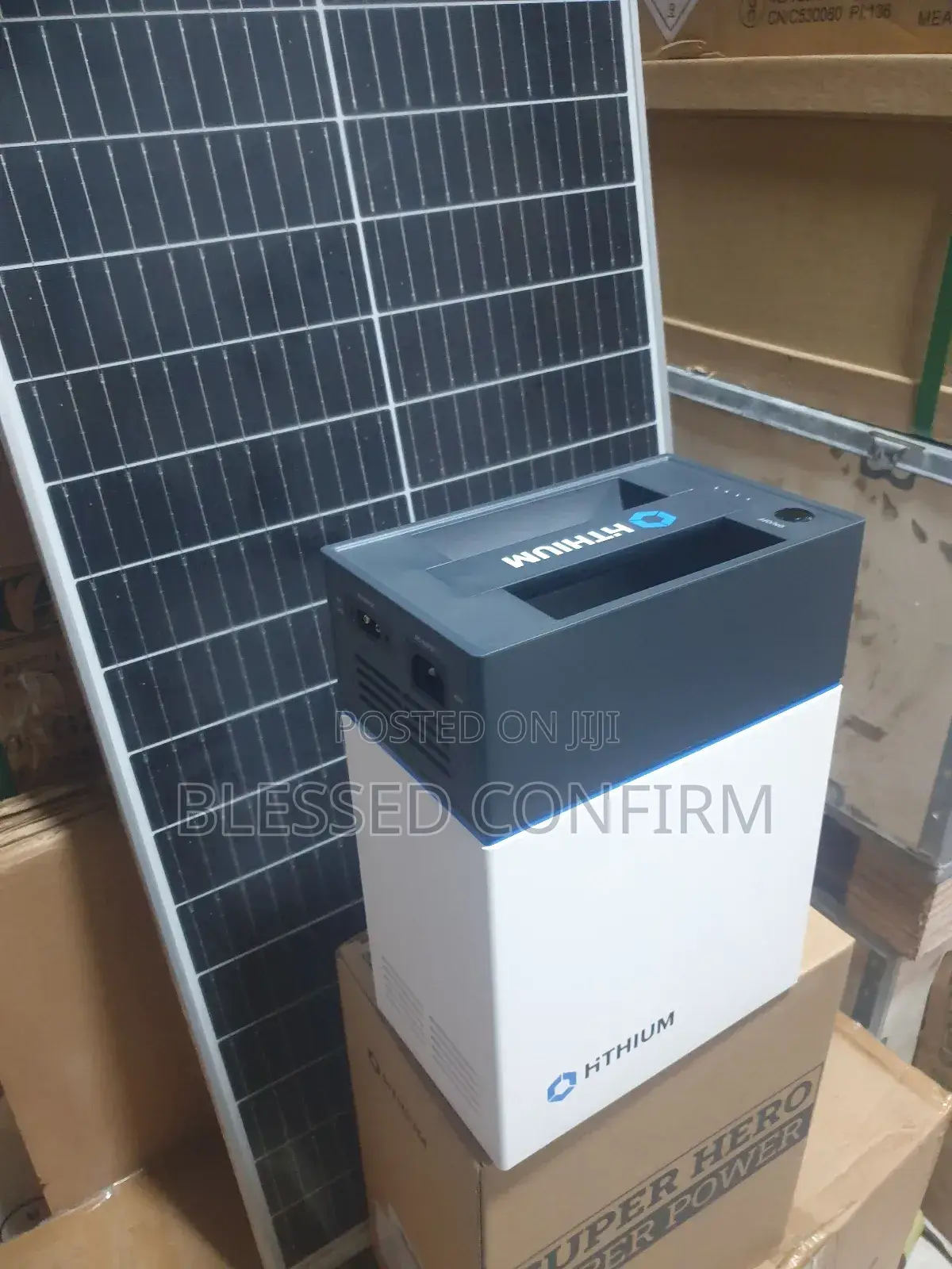 New 1kwh Hithium Solar Generator With Solar Panel
