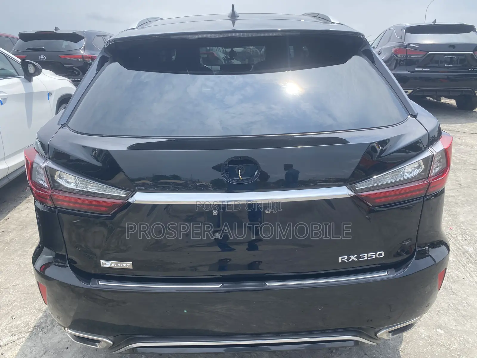 Lexus RX 350 F Sport AWD 2016 Black