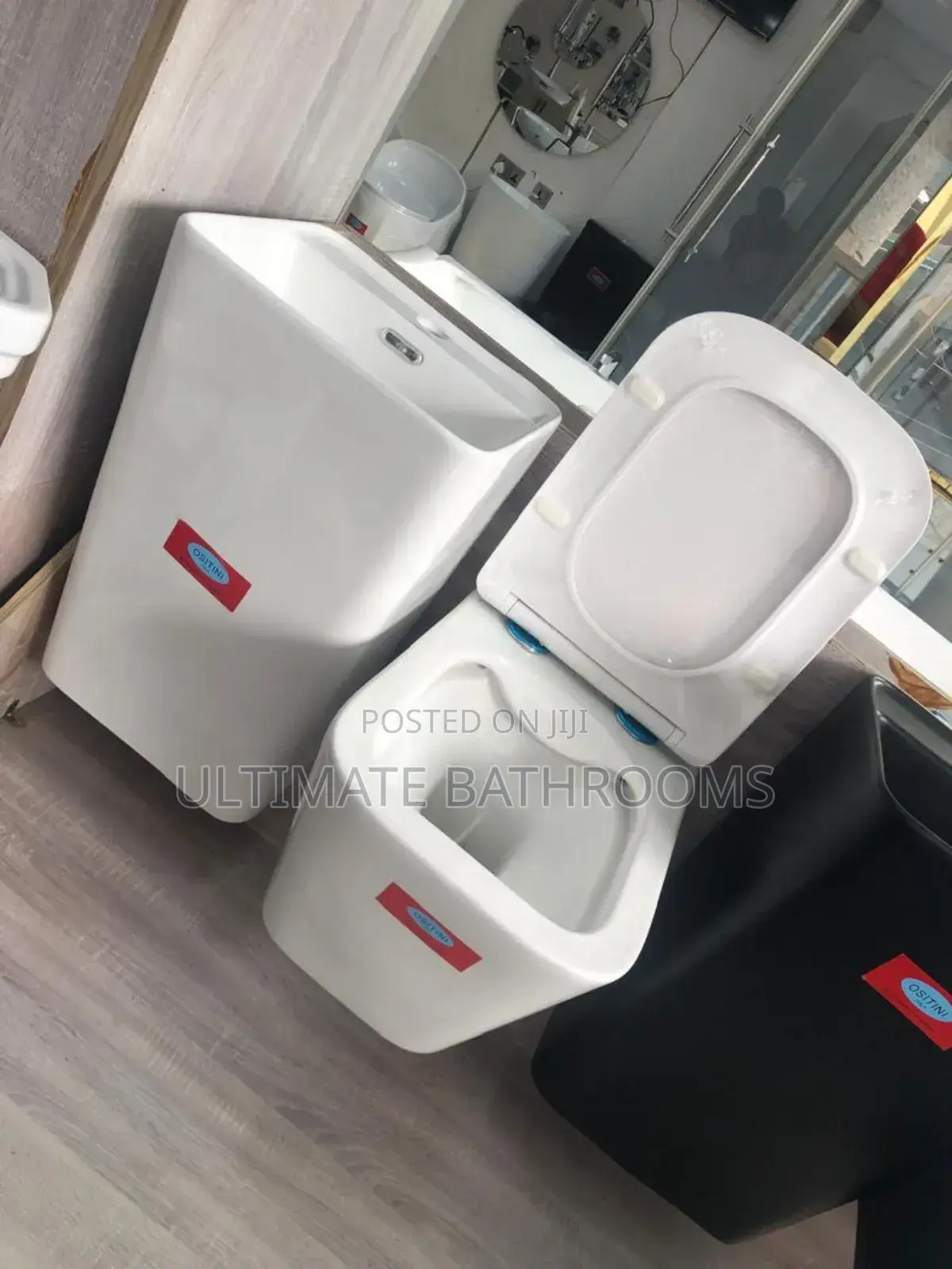 Ostini Wall Hung With Suspended Basin