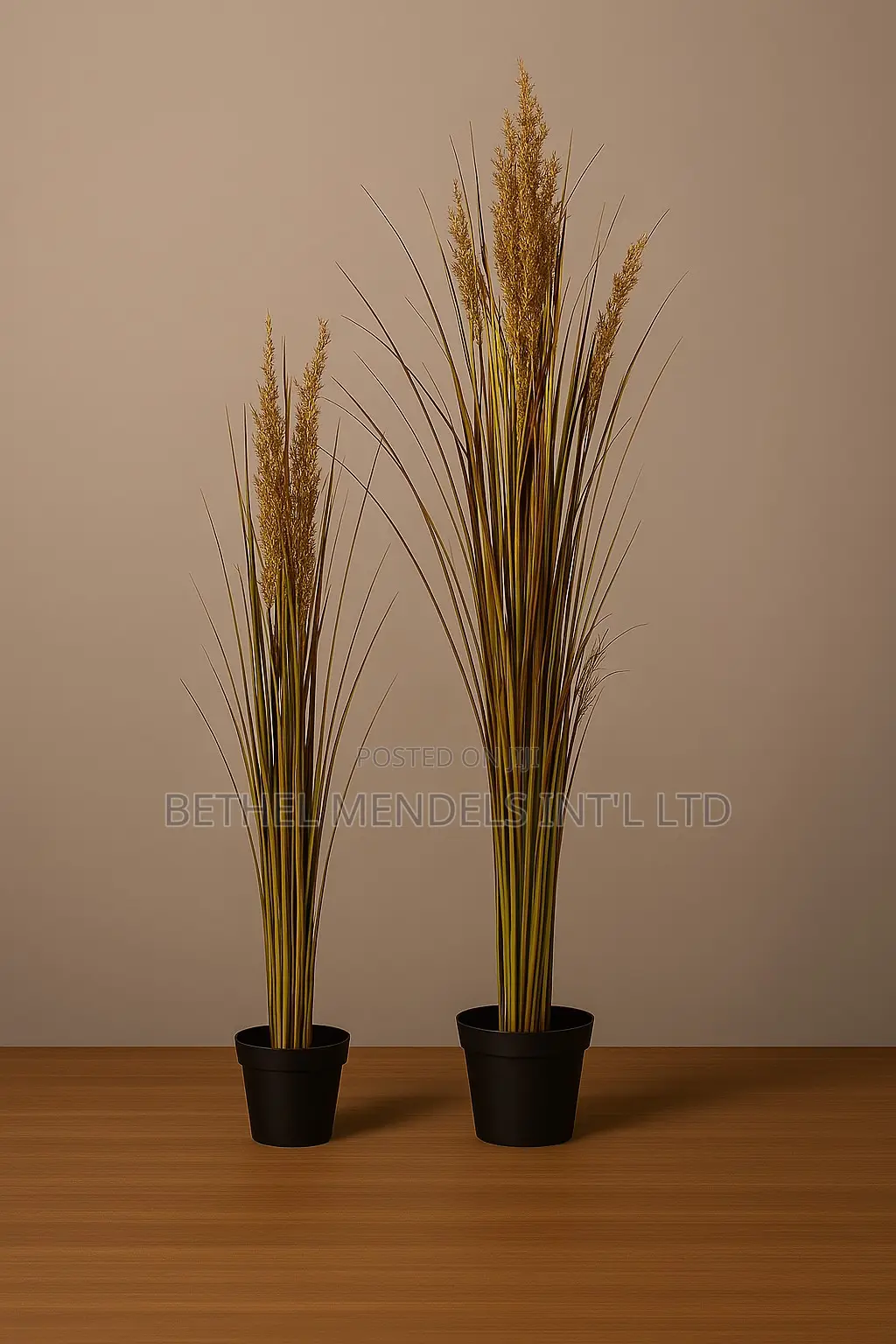 Artificial Reed Plants With Brown Flowers – 90cm & 120cm