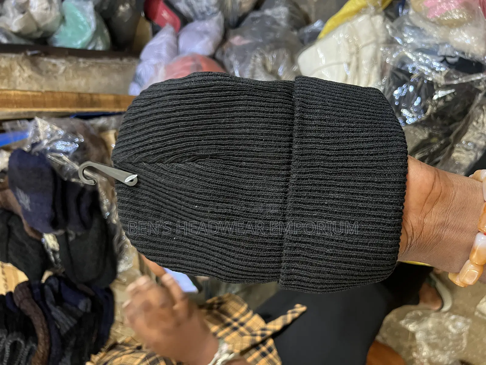 Plain Winter Cap.