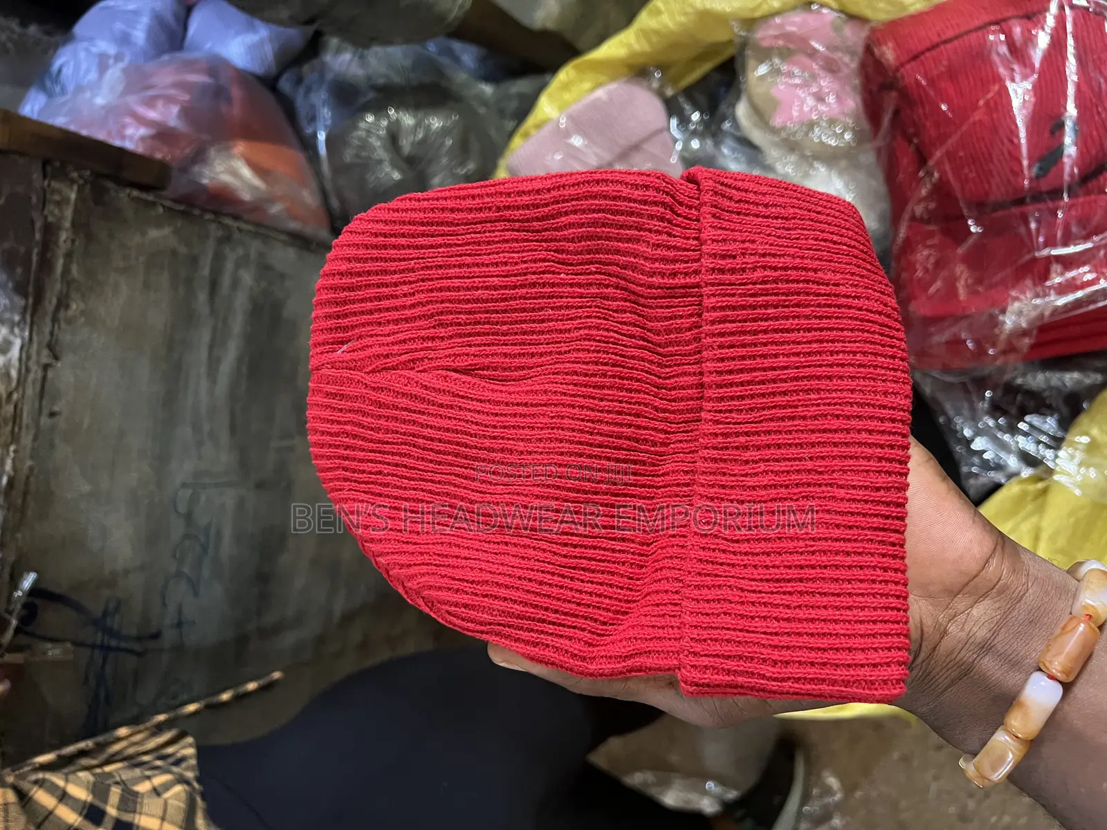 Plain Winter Cap.