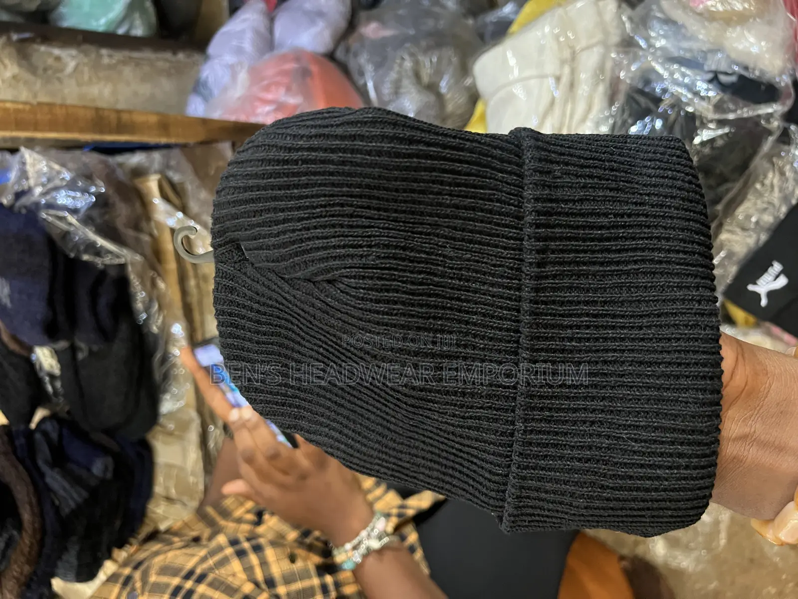 Plain Winter Cap.