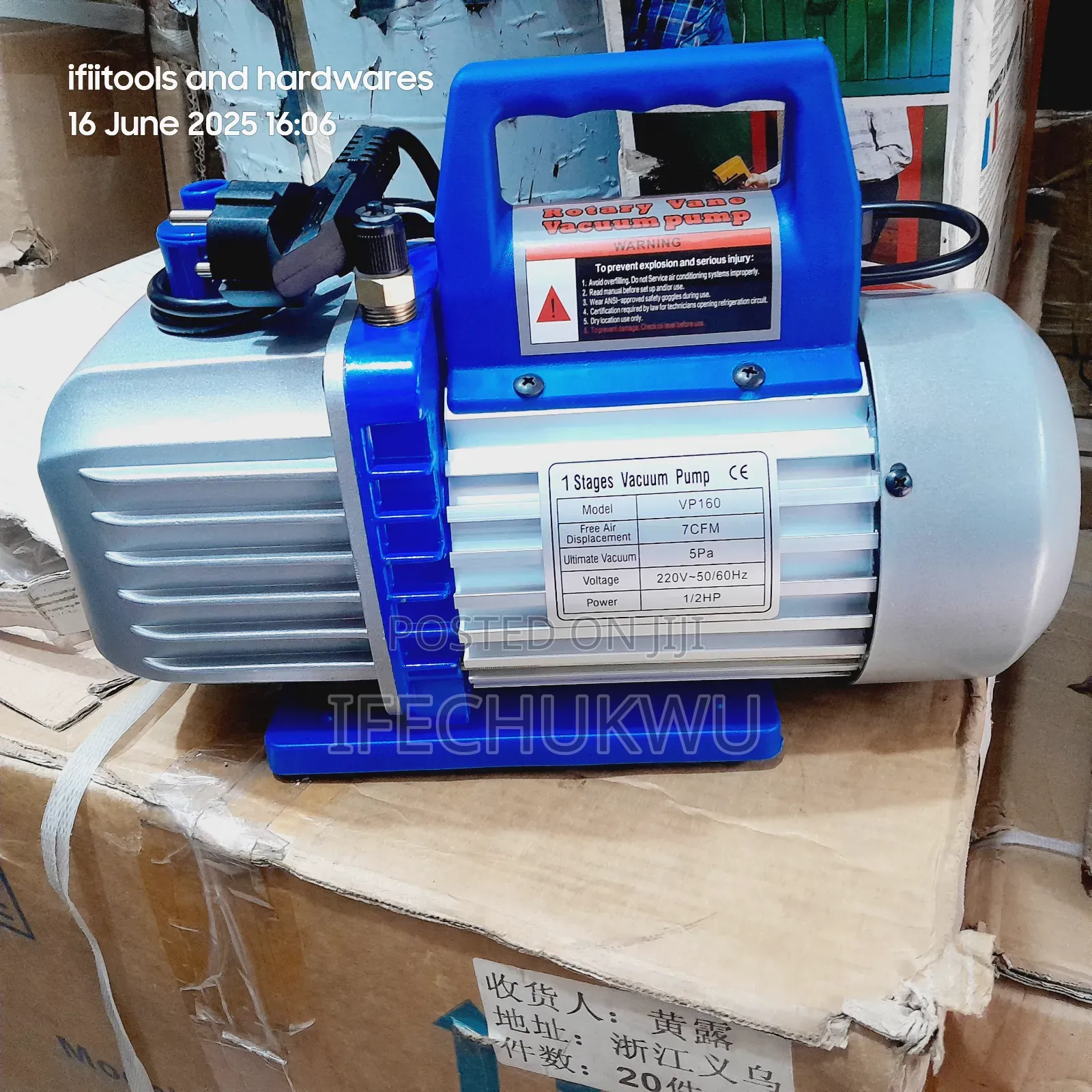 Vp 160 Vacuum Pump