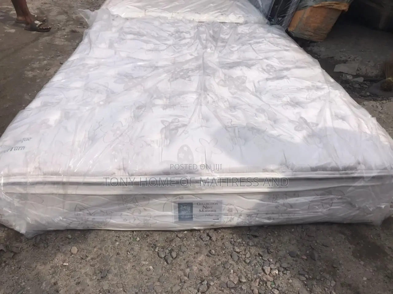 5x6 12 Inches Foreign Semi Orthopedic Mattress