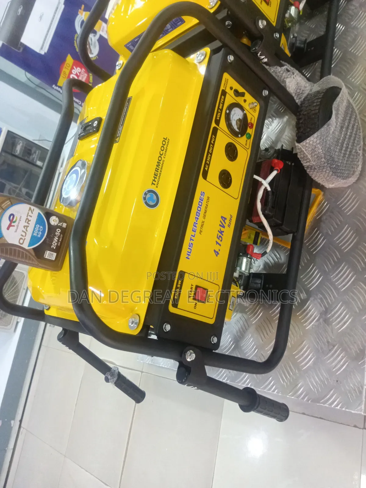 Haier Thermocool Tec Hustler4800es 4.15kva Generator