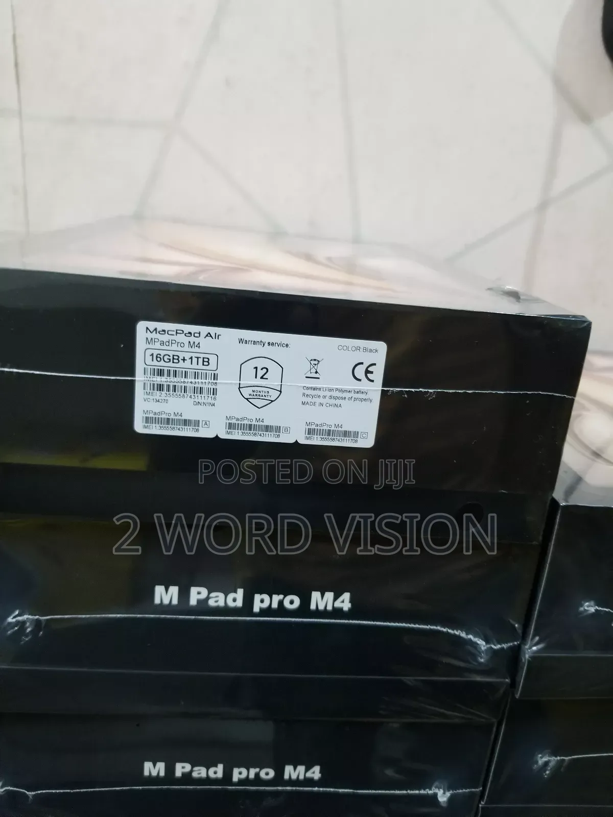 New Tablet 1 TB Black