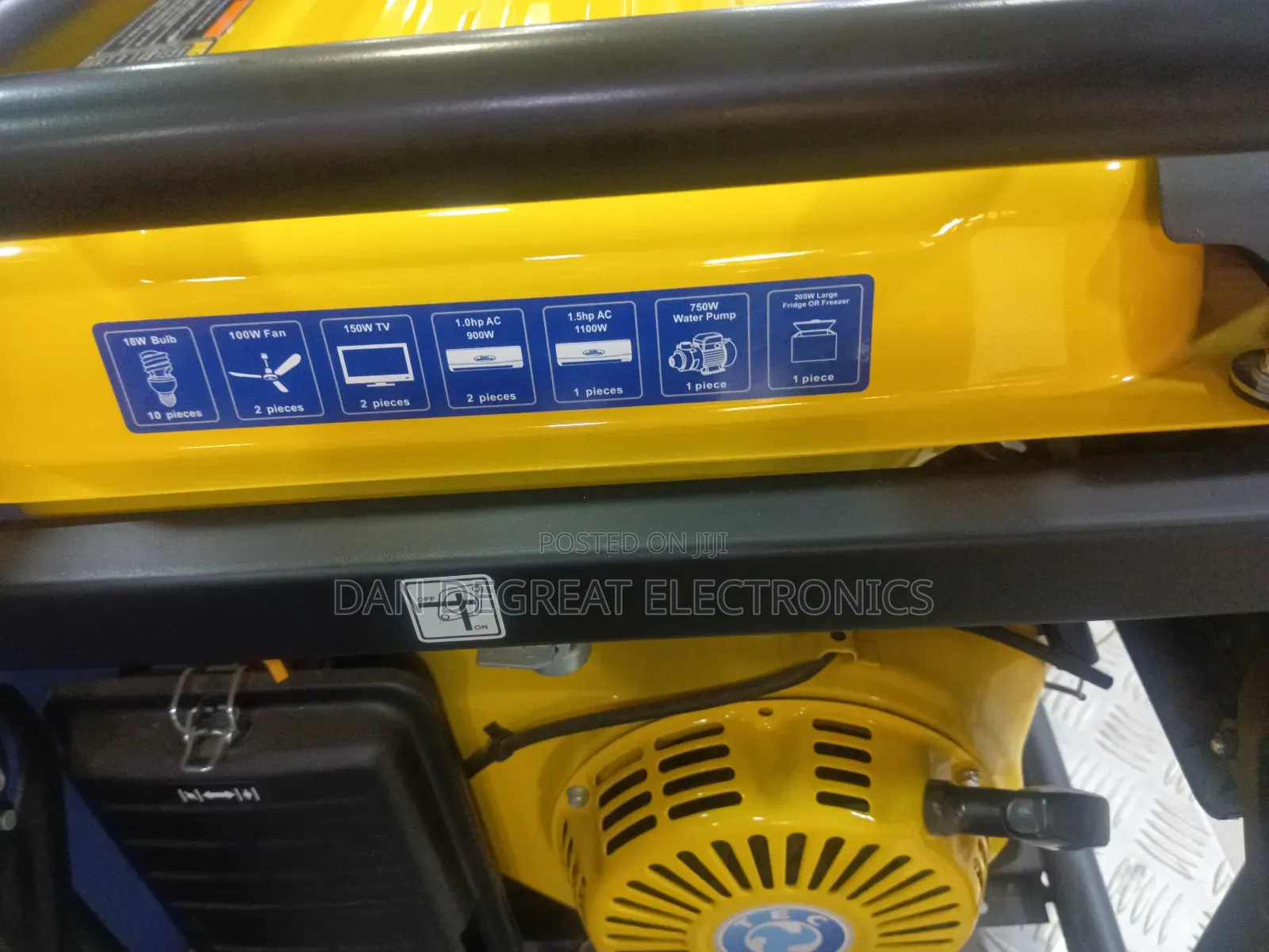 Haier Thermocool Tec Igwe 8500es 7.5 Kva Petrol Generator