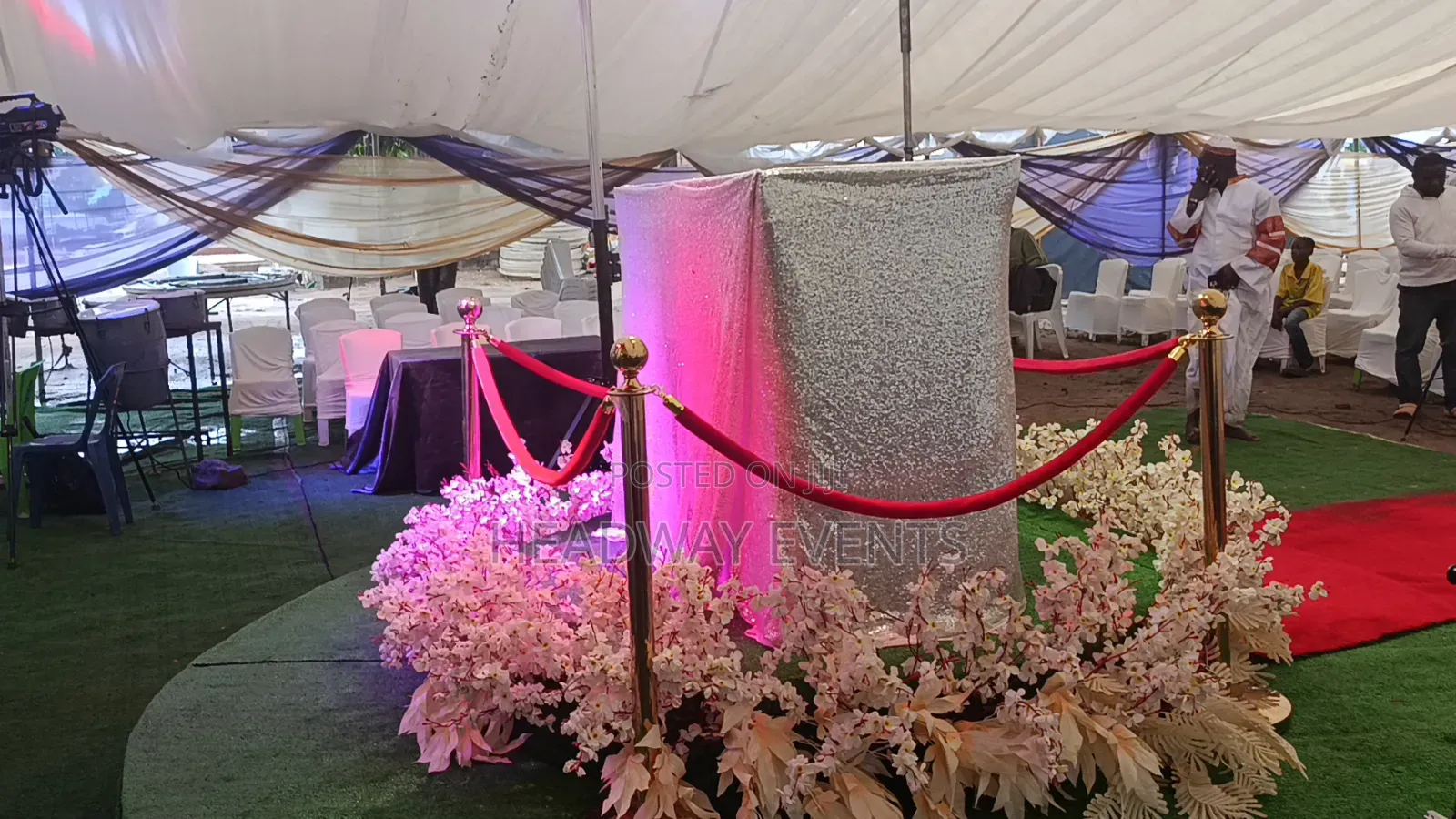 Church Anniversary Event Decoration and Set-Up