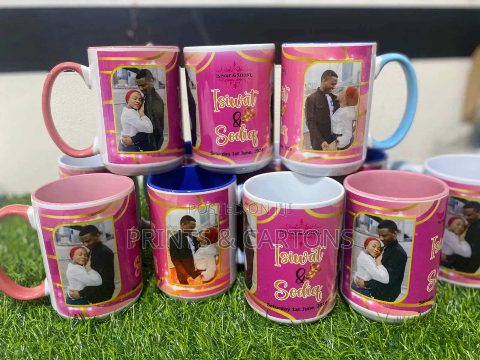Mugs Branding for Wedding