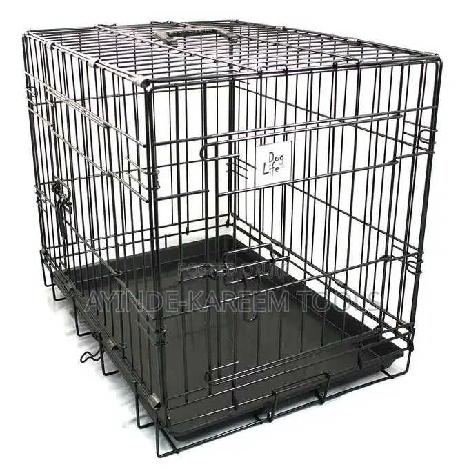 Heavy Duty Collapsible Foldable Dog Cage(Size 4)