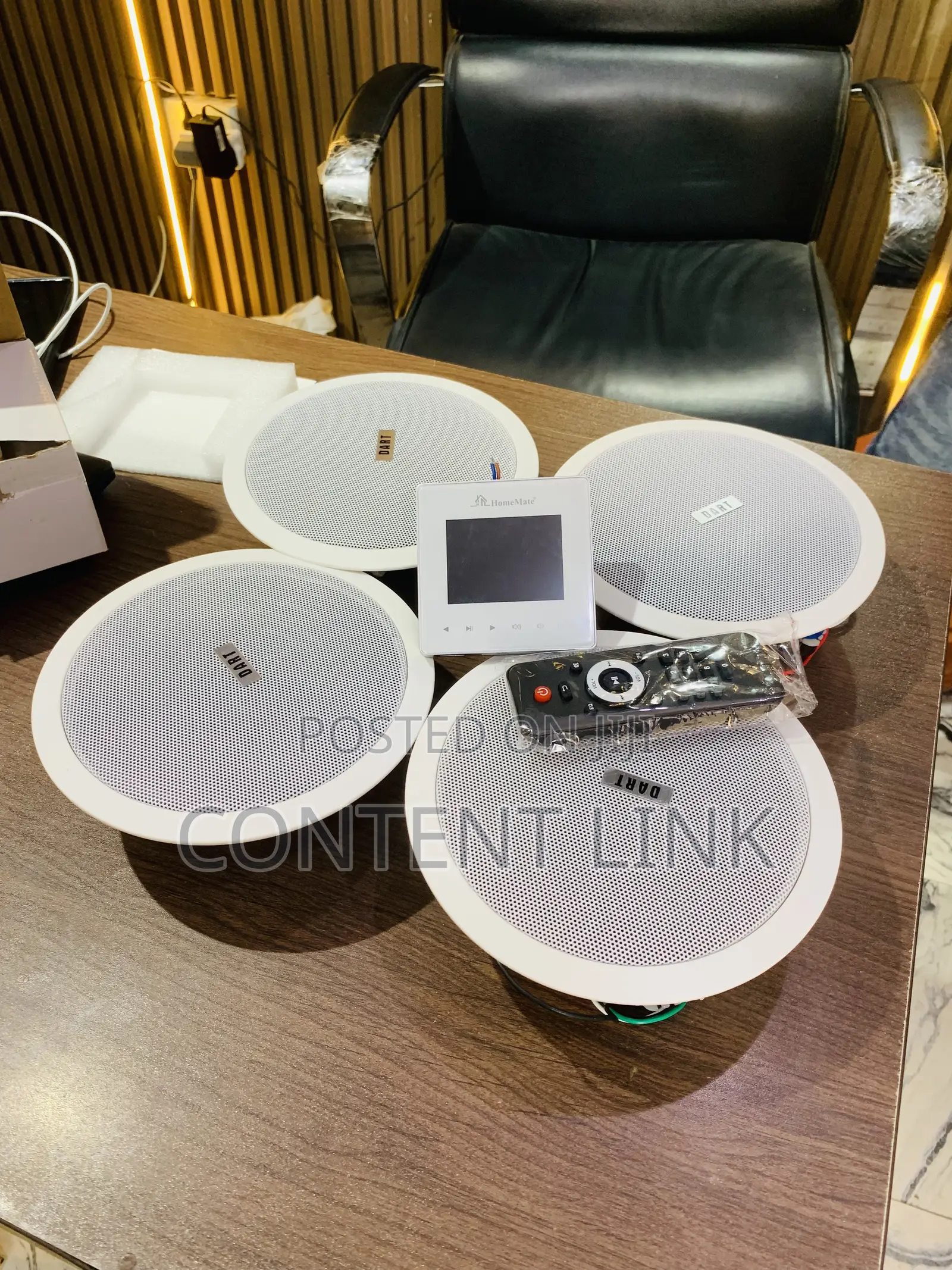4inches Softer Touch Amplifier/4in1ceiling/Pop Speakers