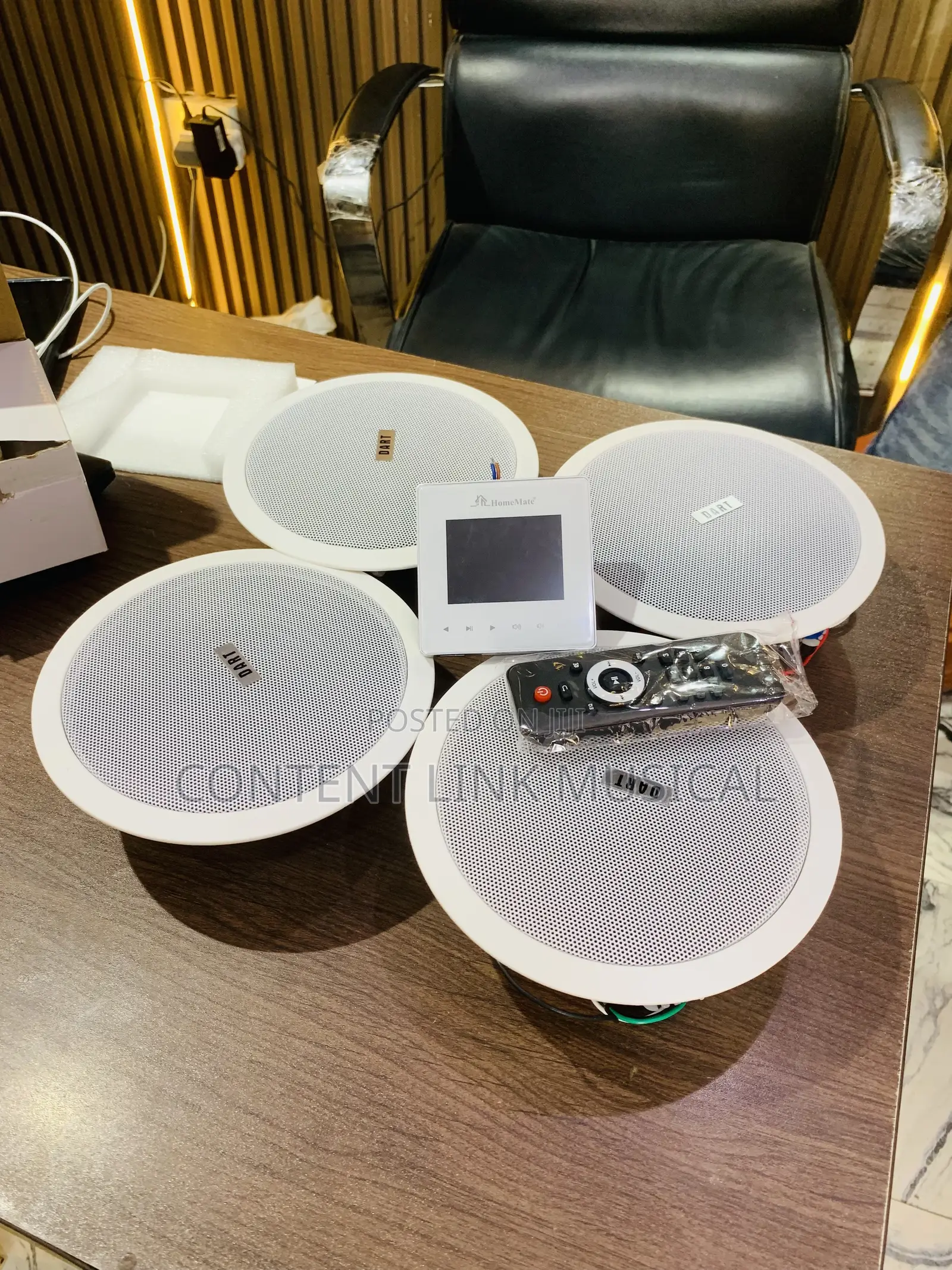 4inches Softer Touch Amplifier/4in1ceiling/Pop Speakers