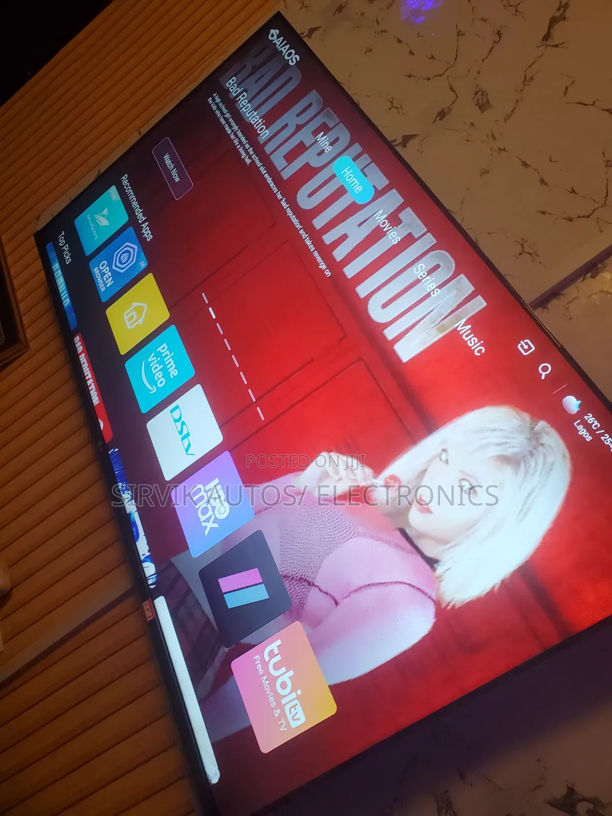 1week Old 55 Inches Smart Tv Available for Sale