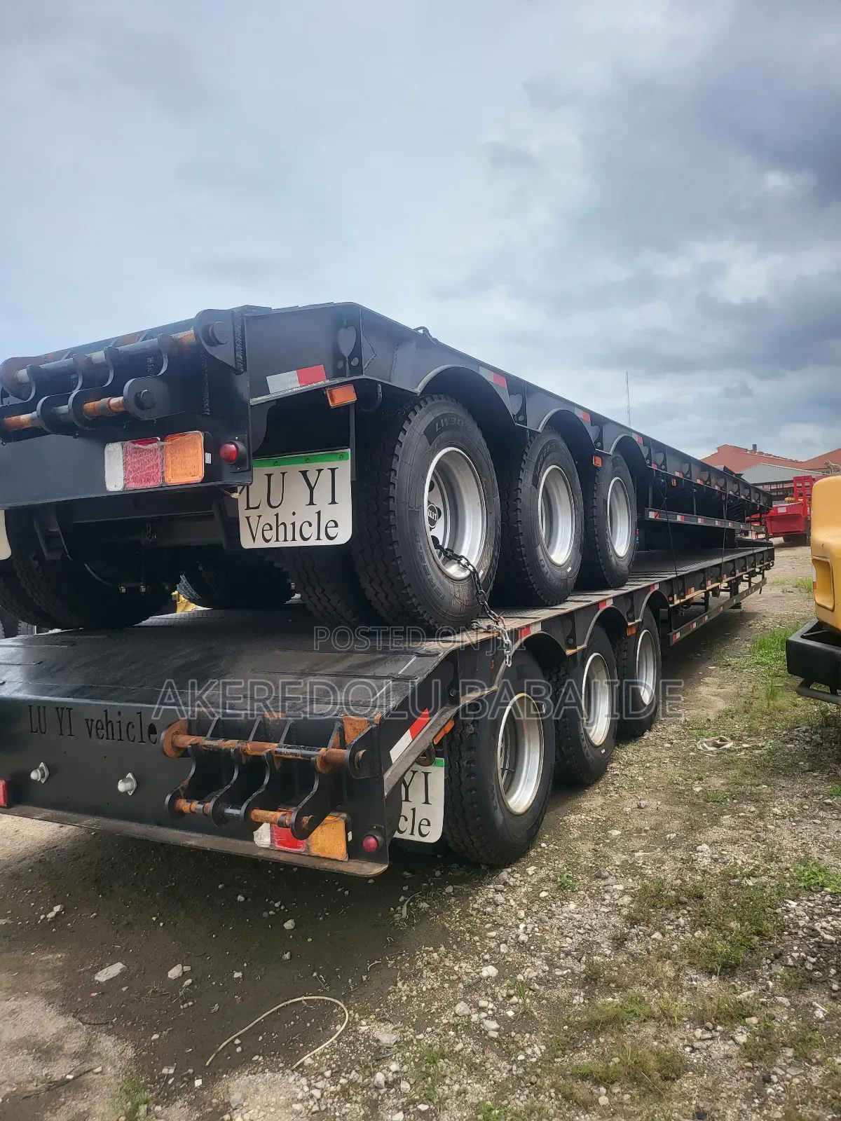 85ton Lowbed New One