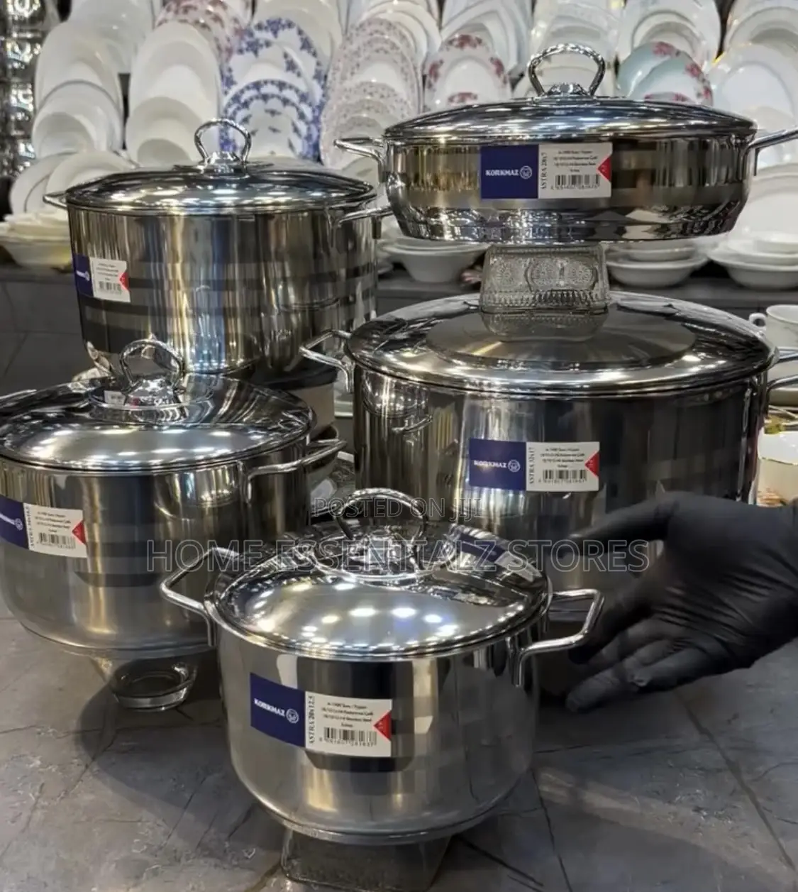 Korkmaz Stainless Turkish Pots