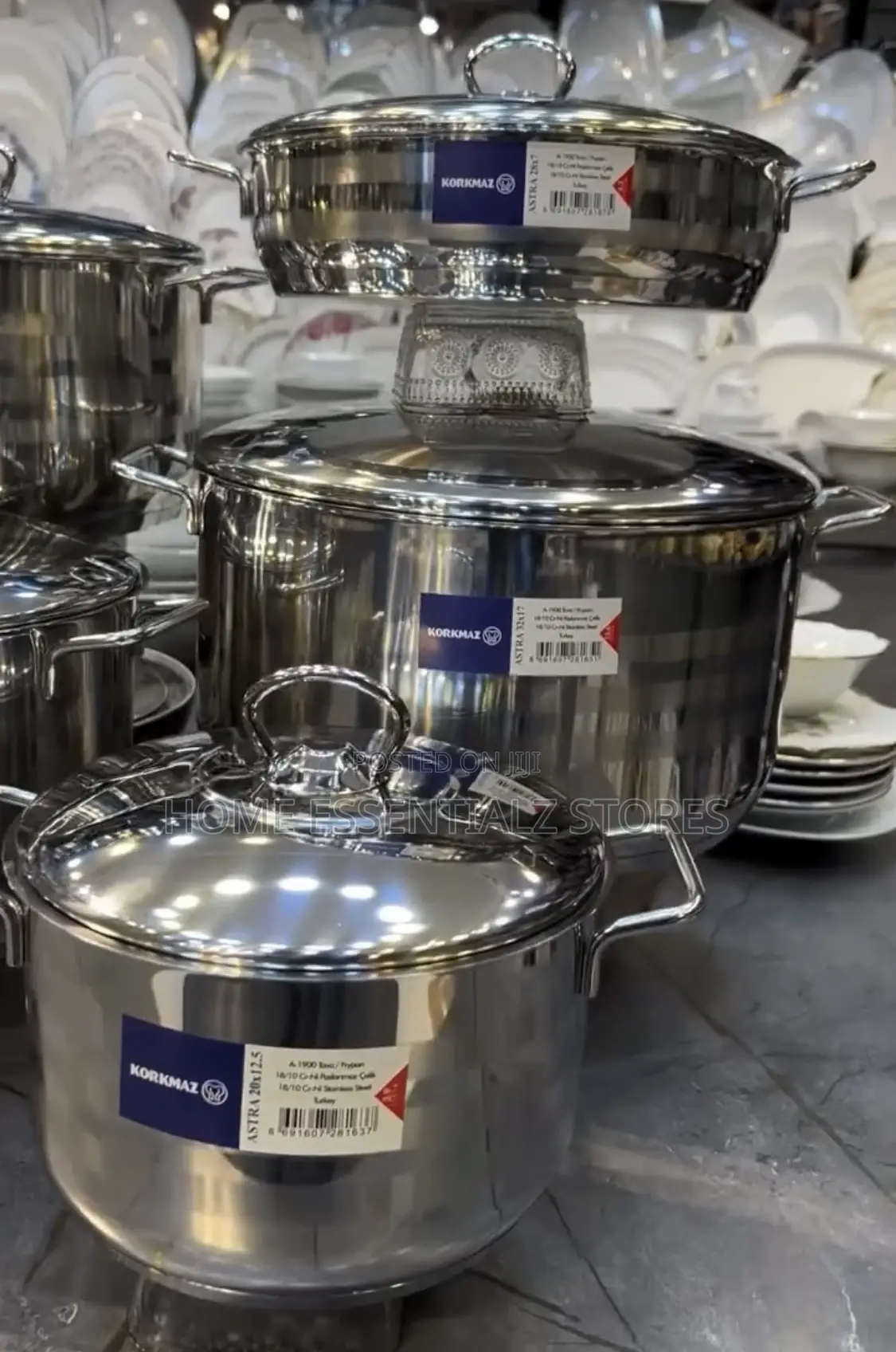 Korkmaz Stainless Turkish Pots