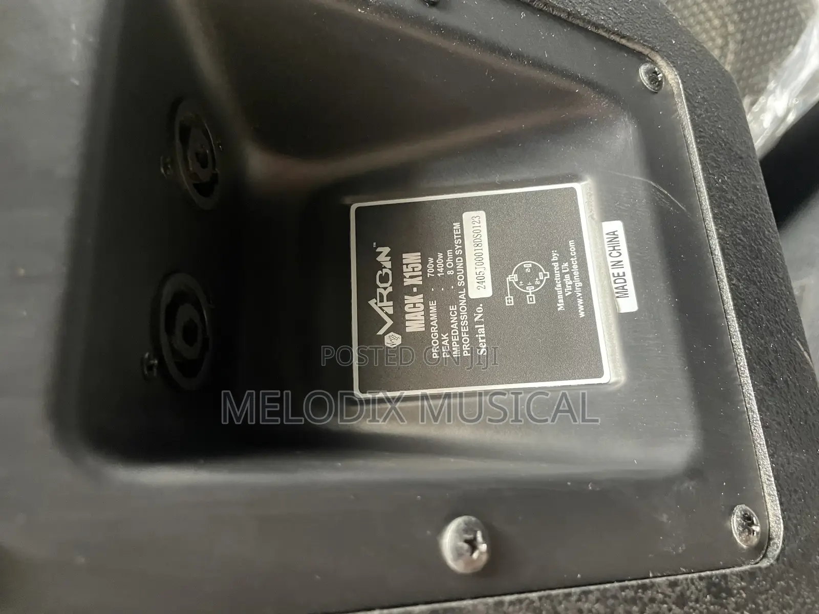 Virgin Mxi-15np 2-way Passive Mid Range Acoustic Speaker