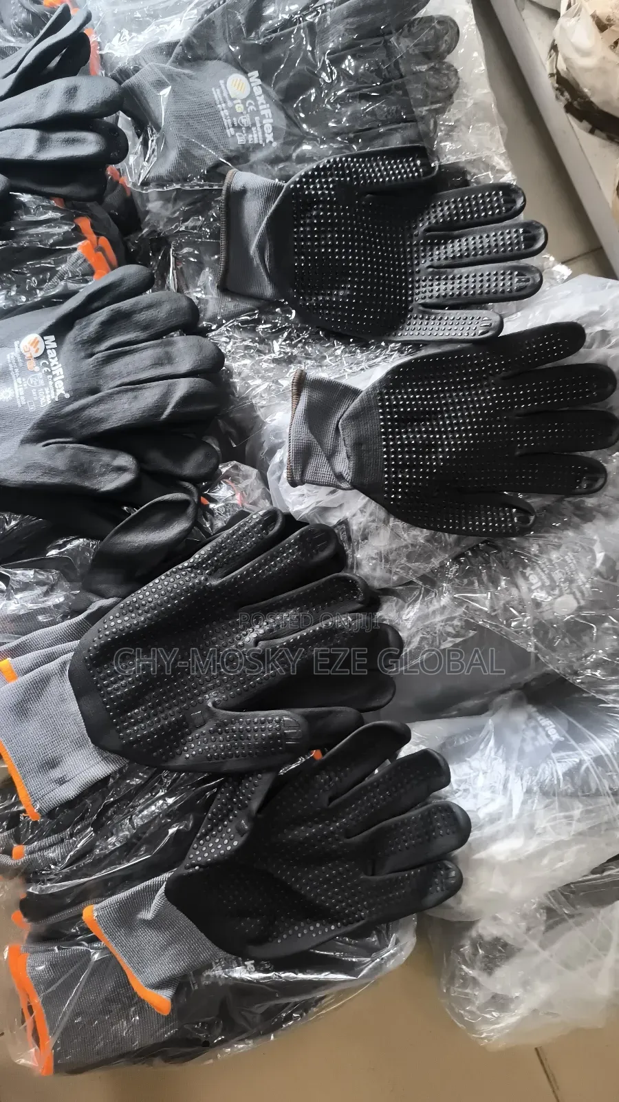 Dotted Maxiflex Hand Gloves ( All Sizes Available)