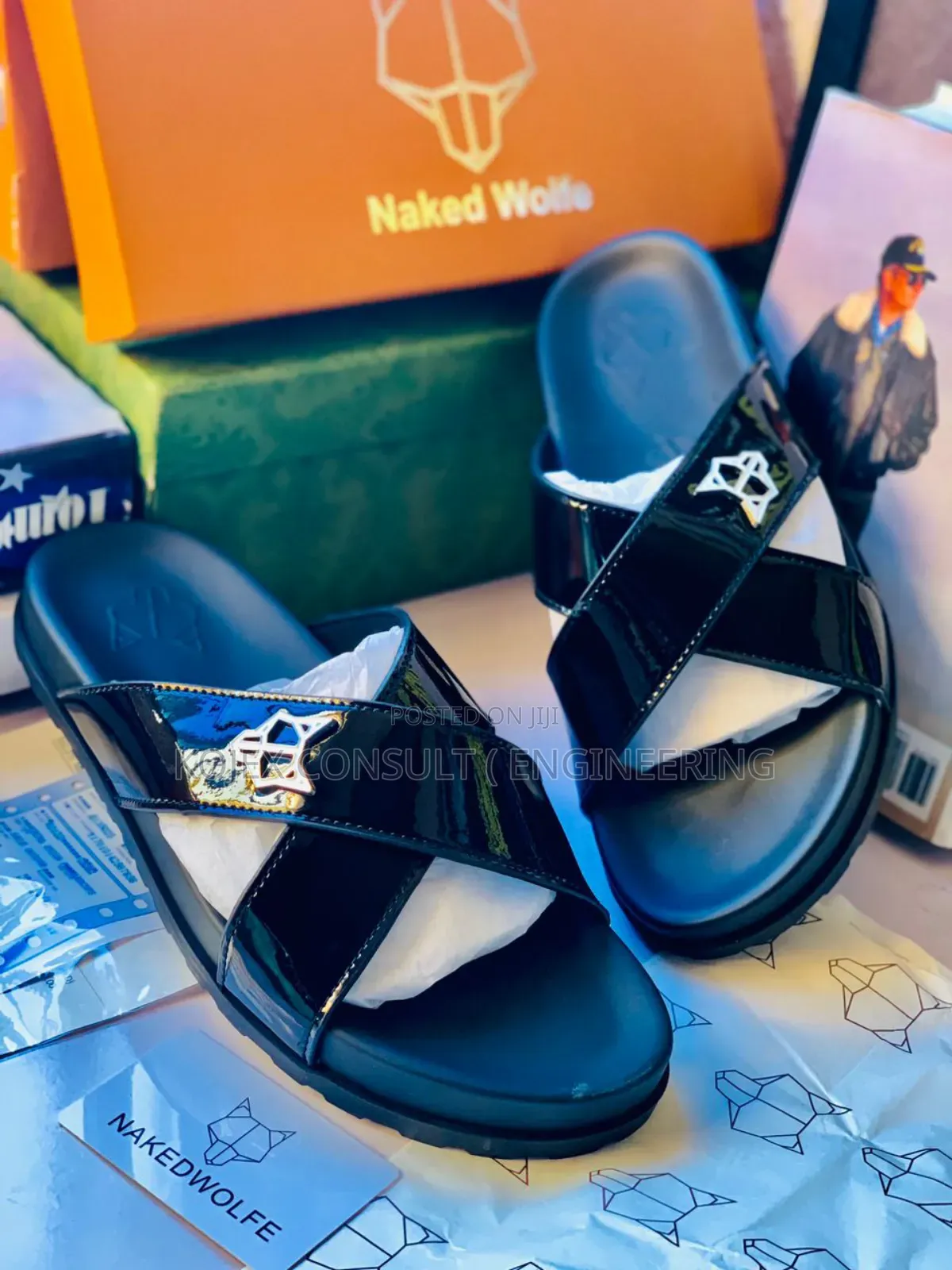 Naked Wolfe/Fendi/Gucci Slides Available
