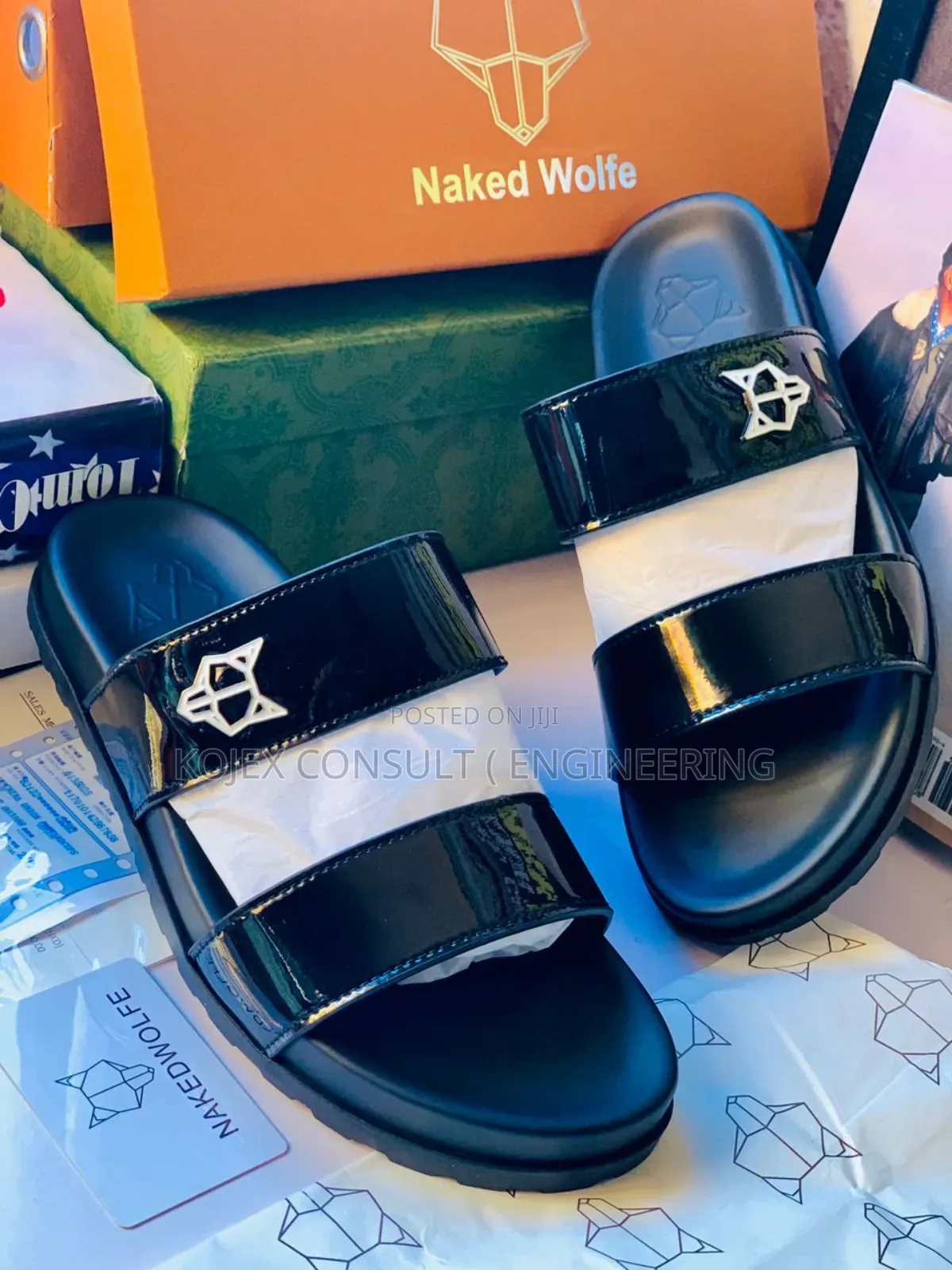 Naked Wolfe/Fendi/Gucci Slides Available