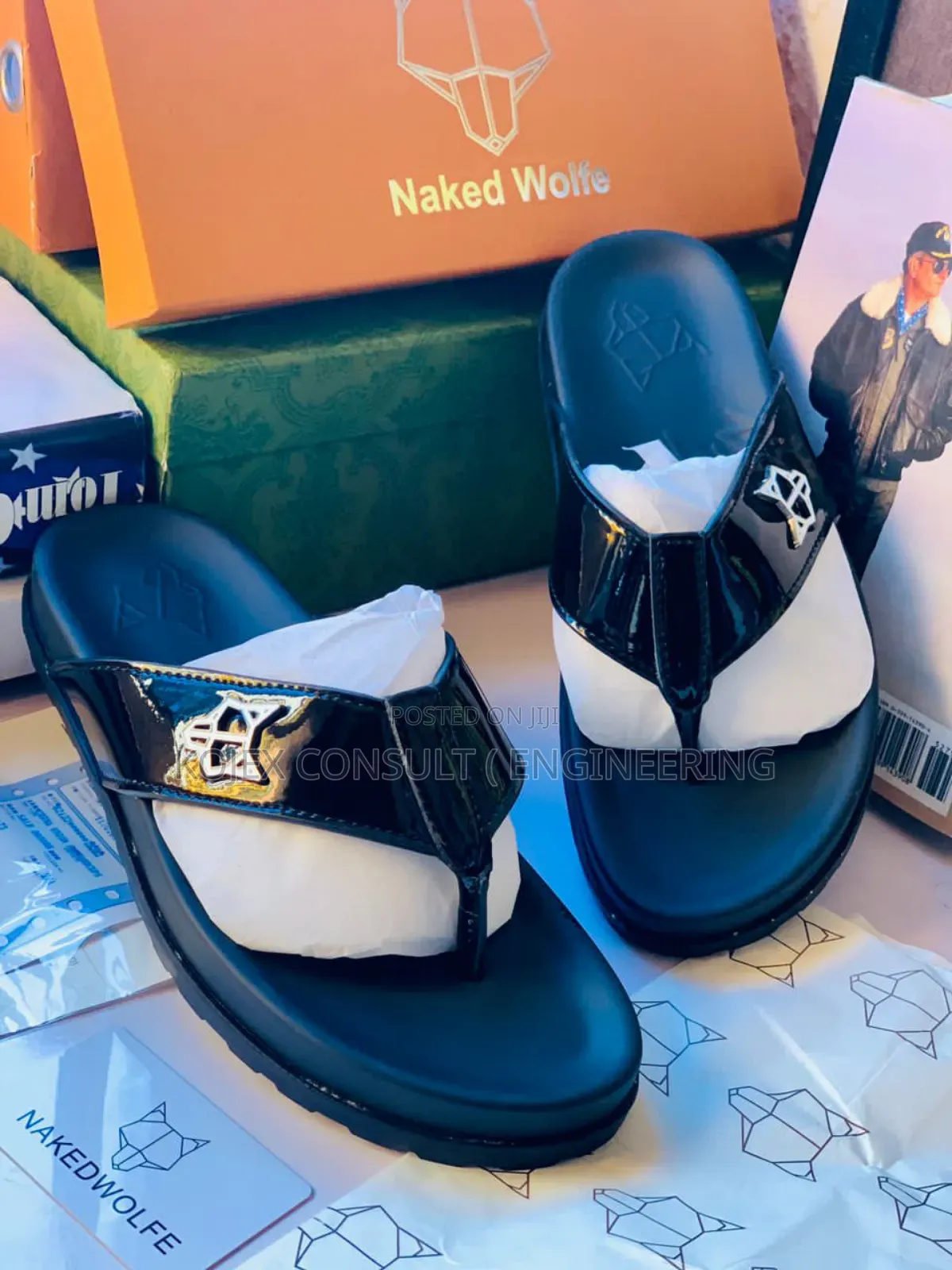 Naked Wolfe/Fendi/Gucci Slides Available