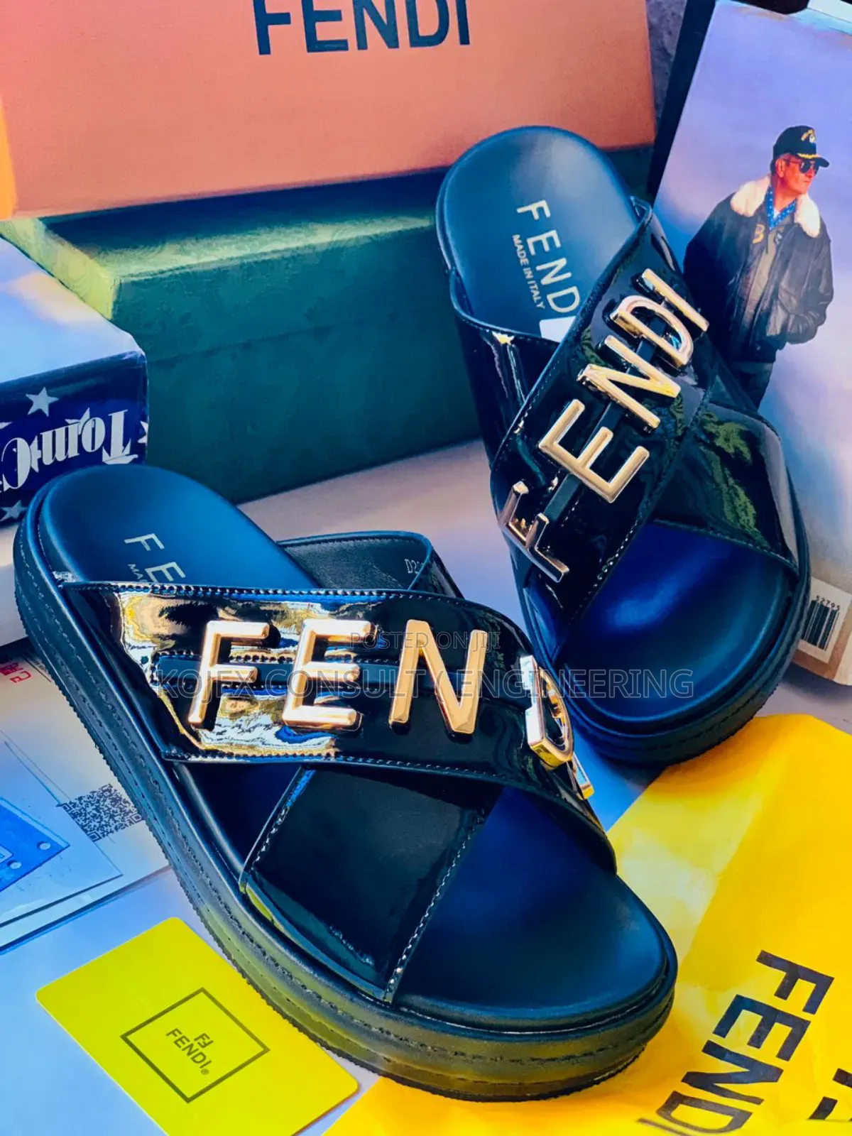 Naked Wolfe/Fendi/Gucci Slides Available