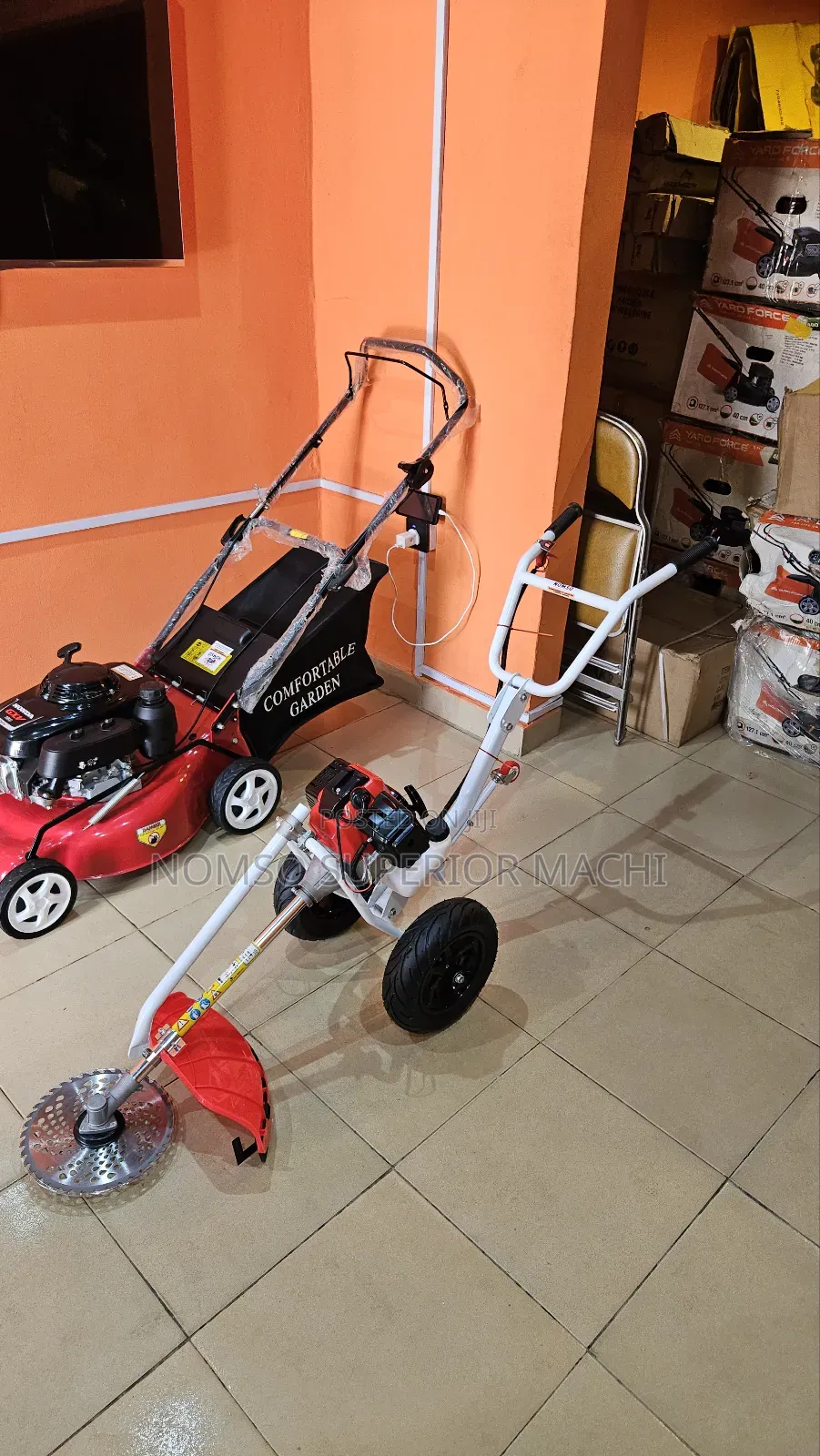 Wheel Brush Cutter/Grass Trimmer