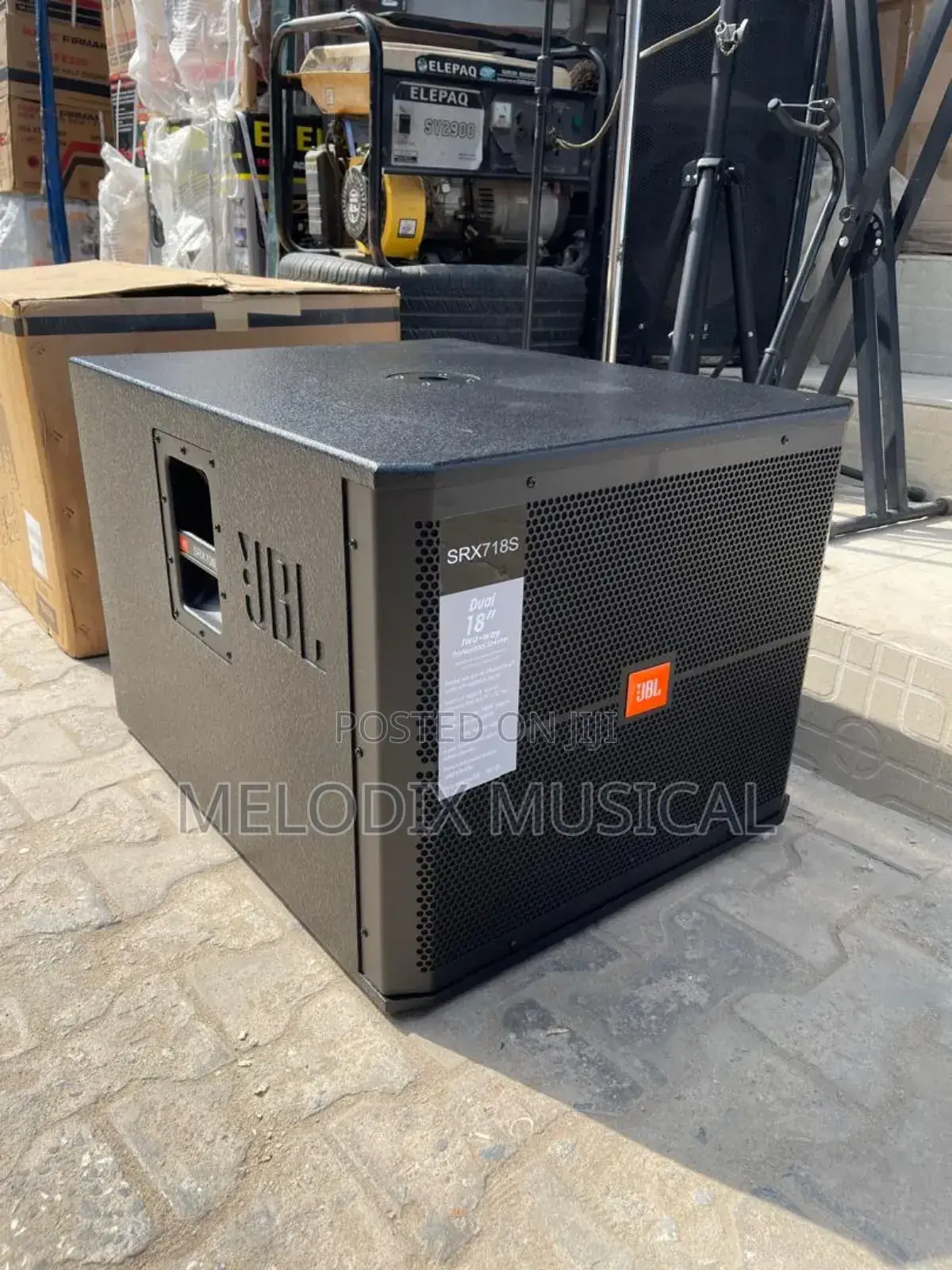 JBL Srx718s 18 Inches 2-Ways Passive Single Subwoofer