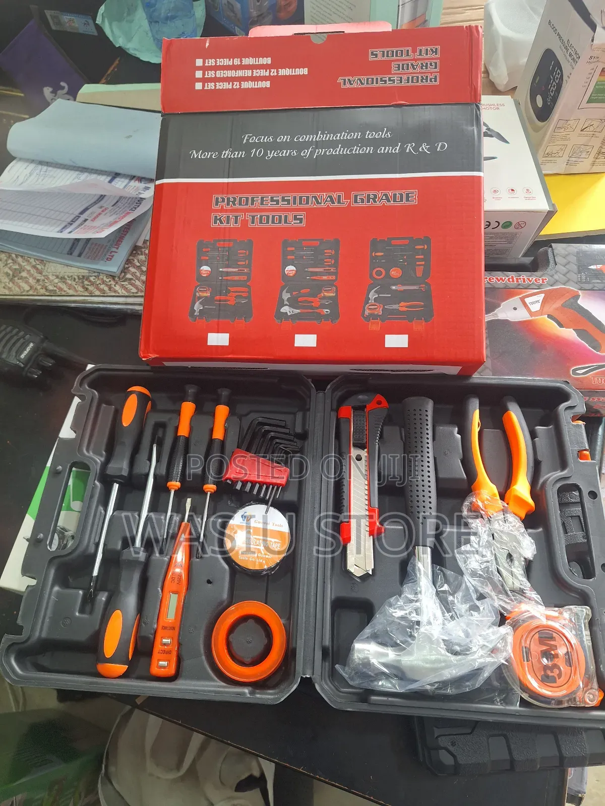 Professional Grade Set of Toolkit Box