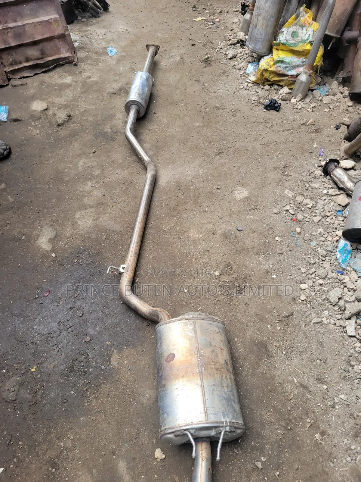 Complete Exhaust Pot Accord 2013