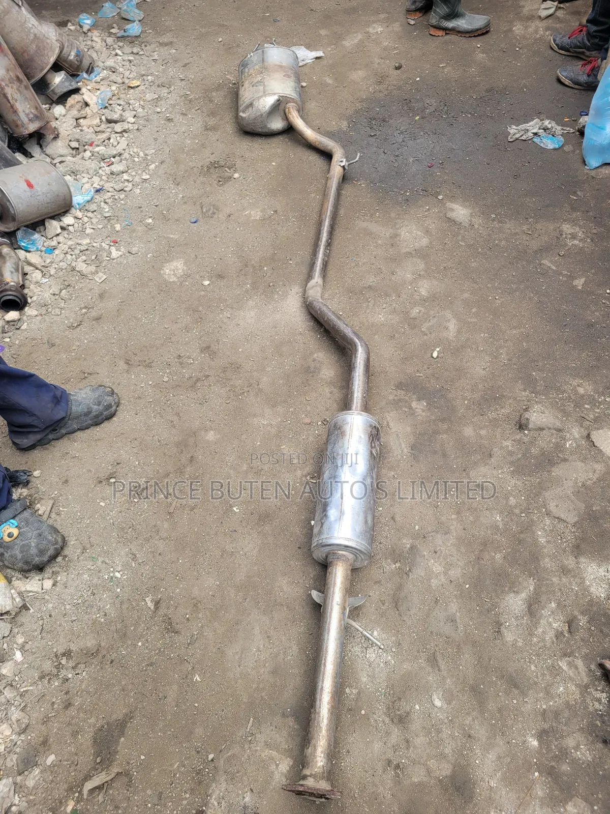 Complete Exhaust Pot Accord 2013